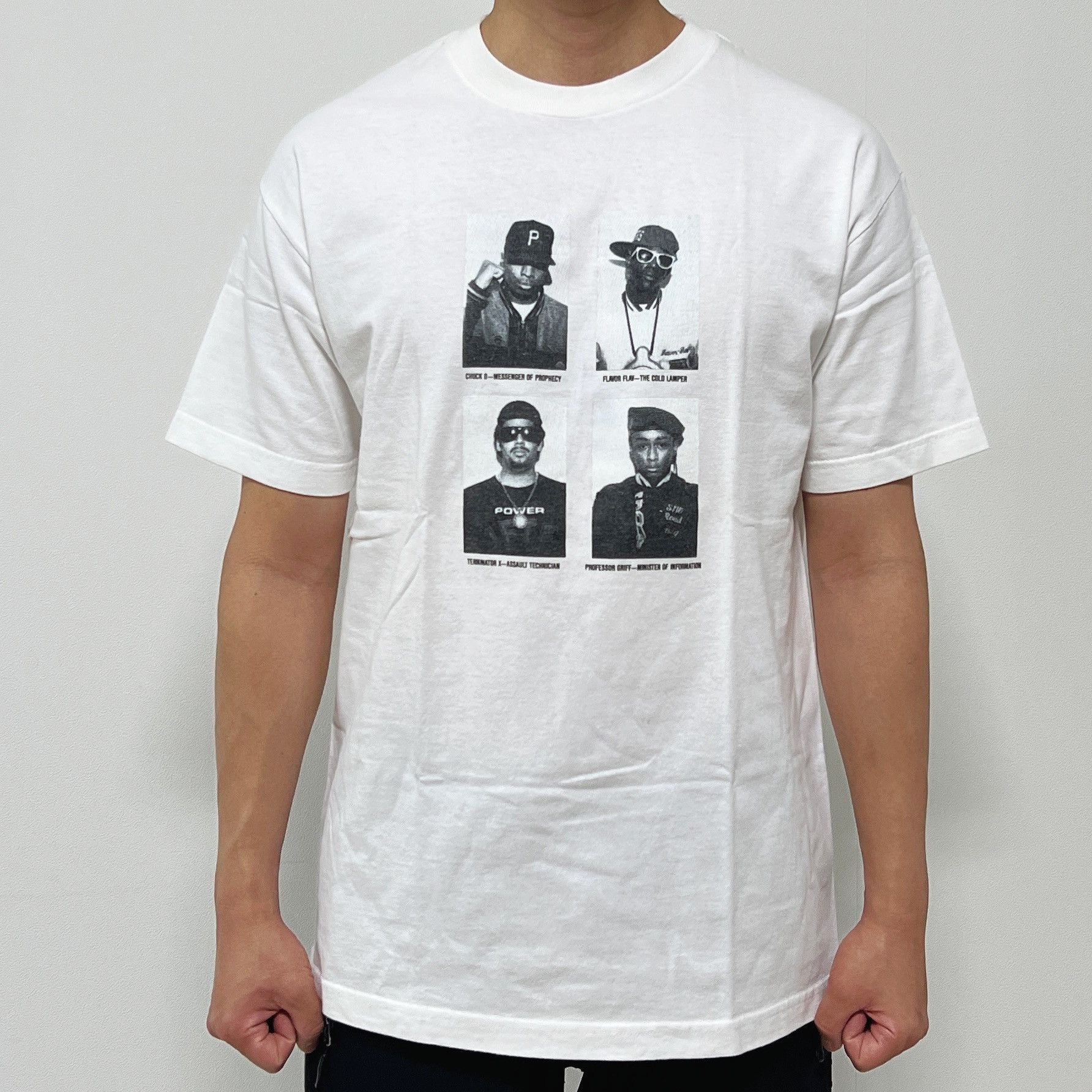 Supreme Supreme SS06 Public Enemy Mugshots Tee White Size US L / EU 52-54 / 3 - 1 Thumbnail
