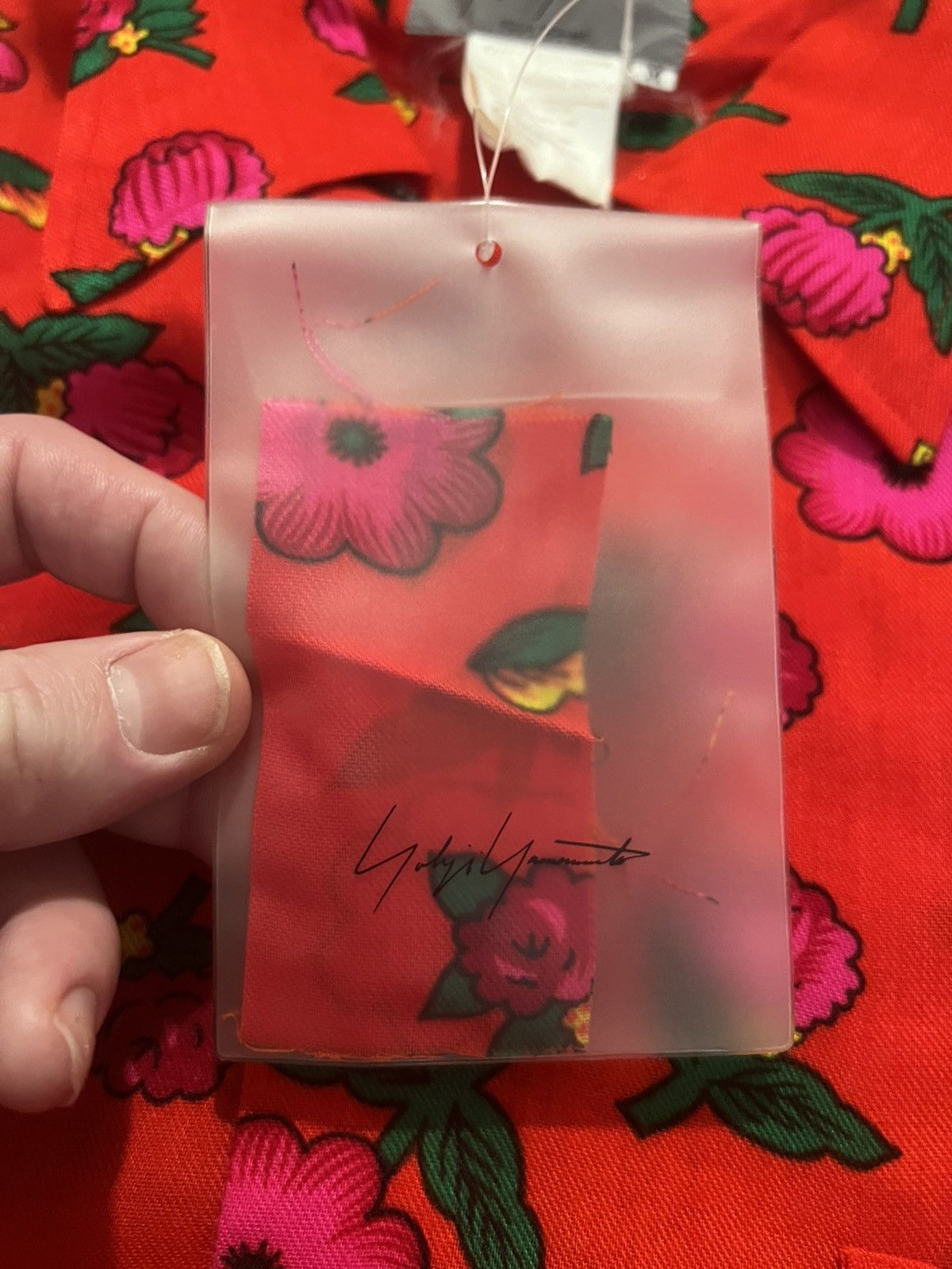 Yohji Yamamoto Yohji Yamamoto Pour Homme SS96 Floral Print Button Up Size US M / EU 48-50 / 2 - 7 Thumbnail