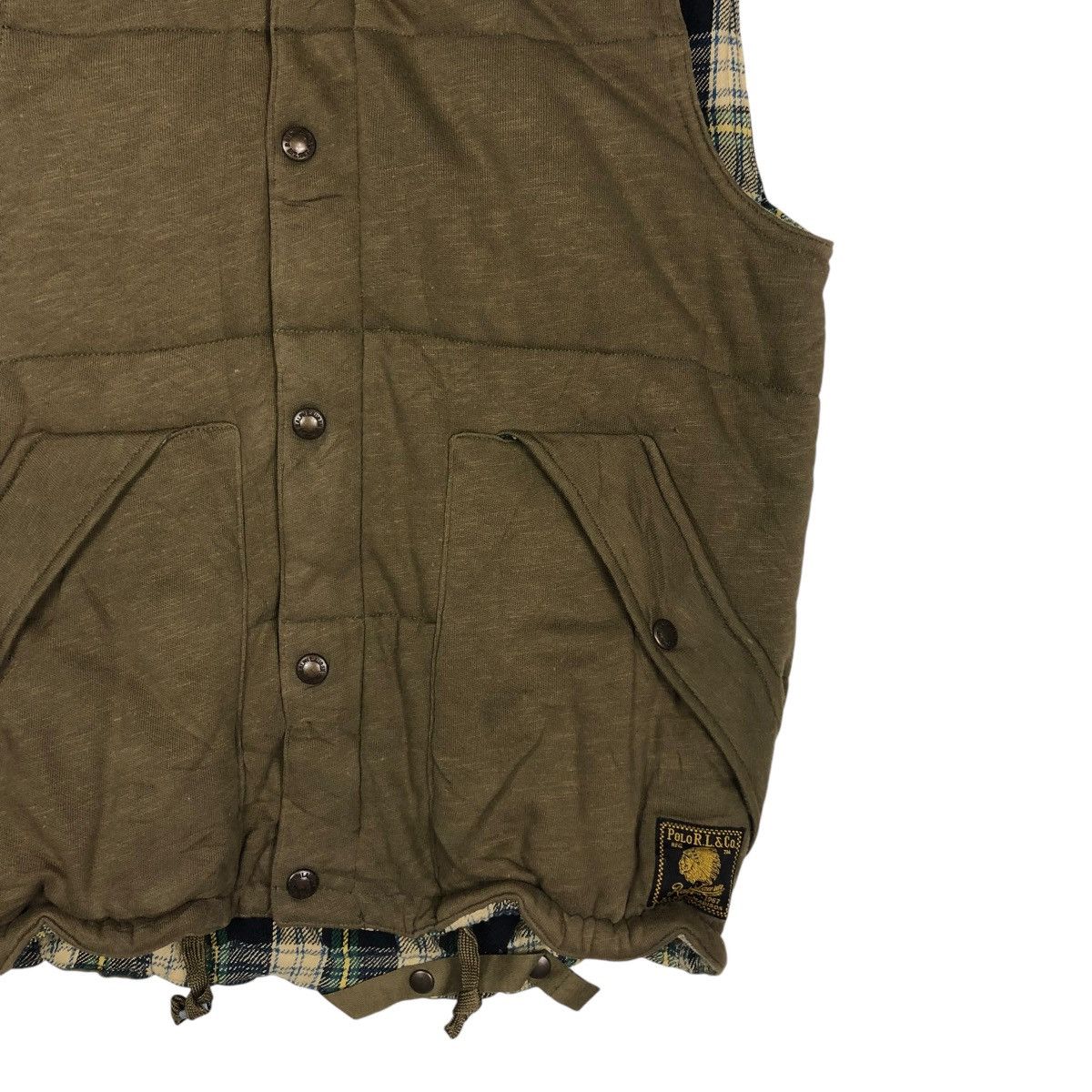 Polo Ralph Lauren 🔥VINTAGE BIKER TANKTOP JACKET POLO RALPH LAUREN BLANKET Size US L / EU 52-54 / 3 - 8 Thumbnail