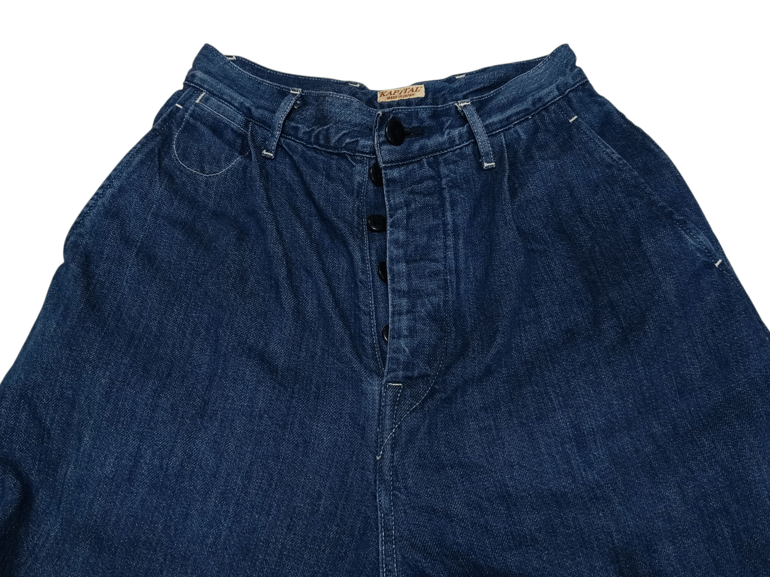 Kapital Kapital Japan Denim Pants Wide Leg Size XS Size 25" / US 0 / IT 36 - 4 Thumbnail