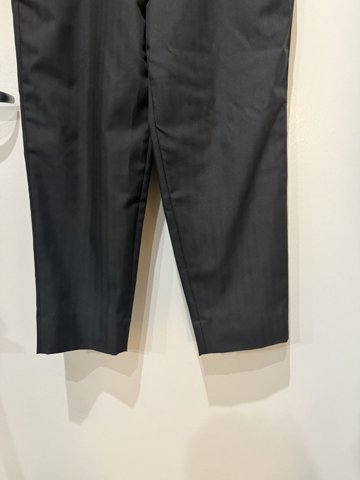 Comme des Garcons Homme Deux COMME DES GARÇONS HOMME DEUX Black Herringbone Trousers NEW Size US 32 / EU 48 - 13 Thumbnail