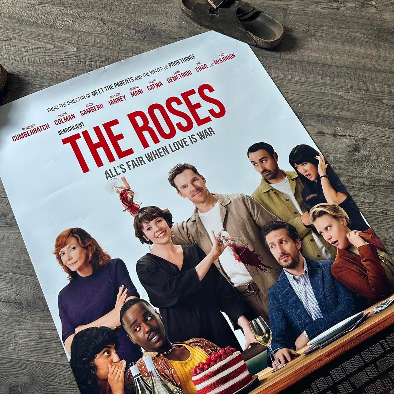 Other 2025 The Roses Comedy Double Sided AMC Movie Poster Print Size ONE SIZE - 4 Thumbnail