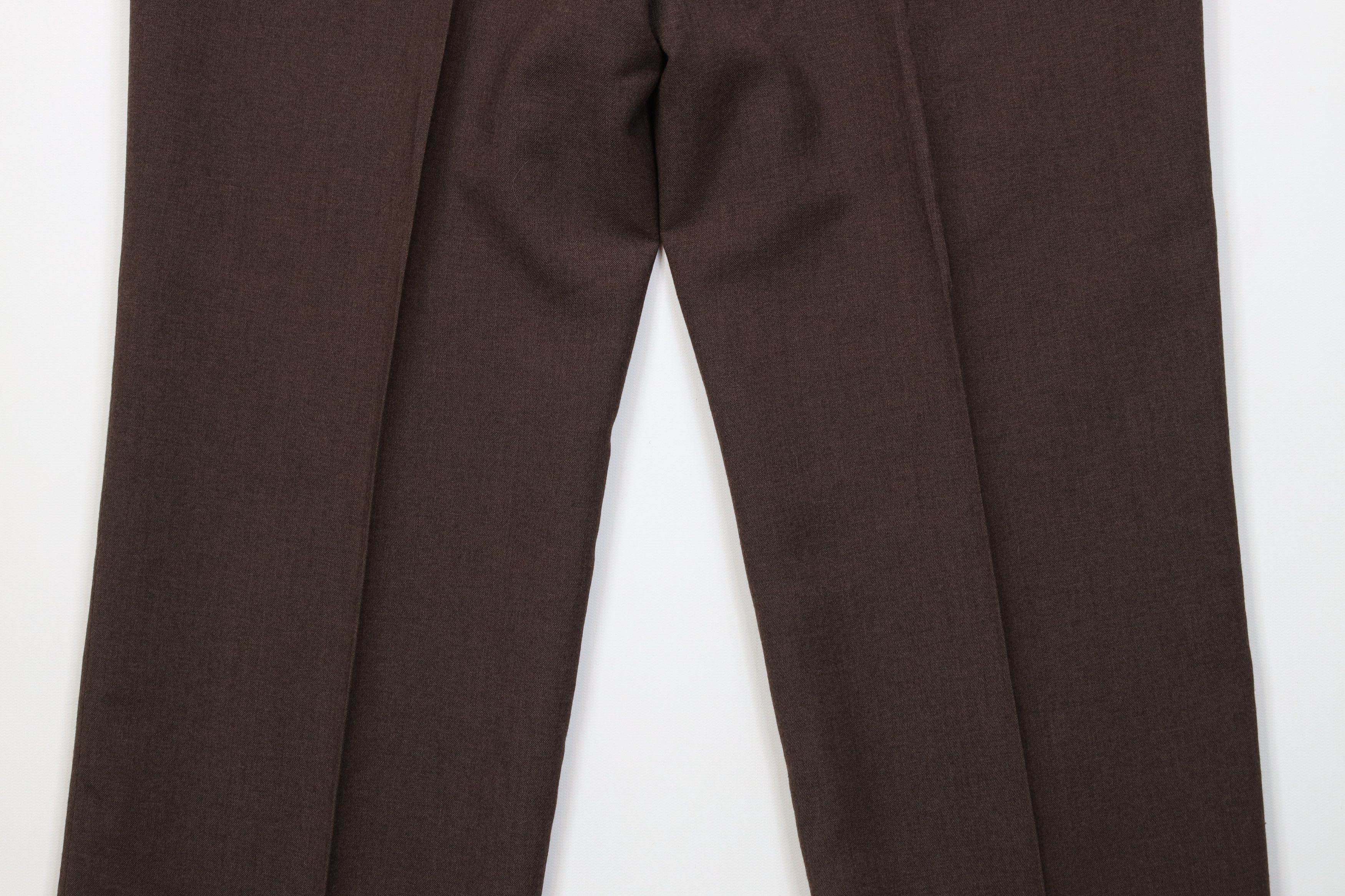 Vintage Vintage 90s Streetwear Wool Blend Wide Leg Chino Pants Brown Size US 32 / EU 48 - 11 Thumbnail
