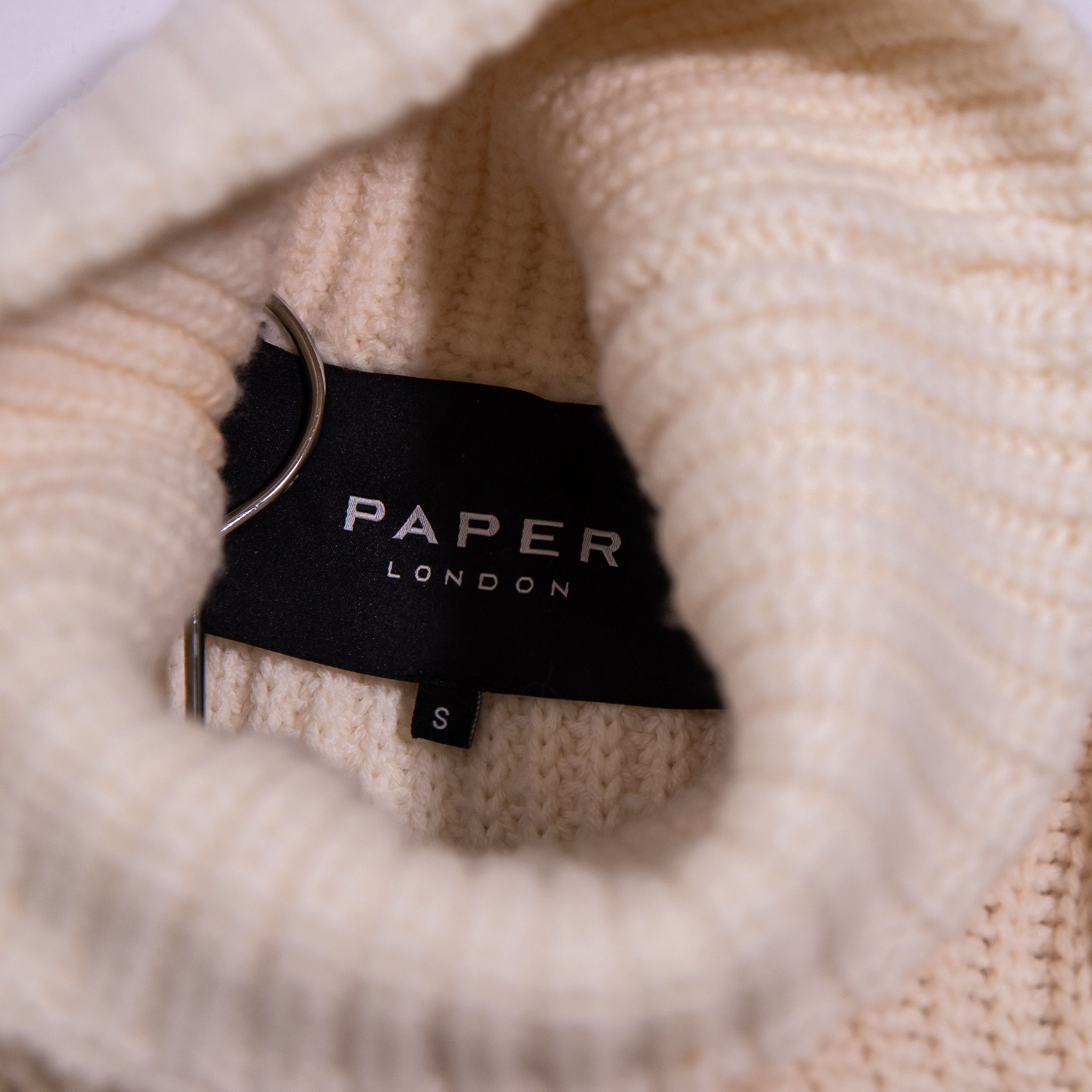 Other Paper London Wool Chunky Knit Puff Sleeve Size S / US 4 / IT 40 - 2 Thumbnail