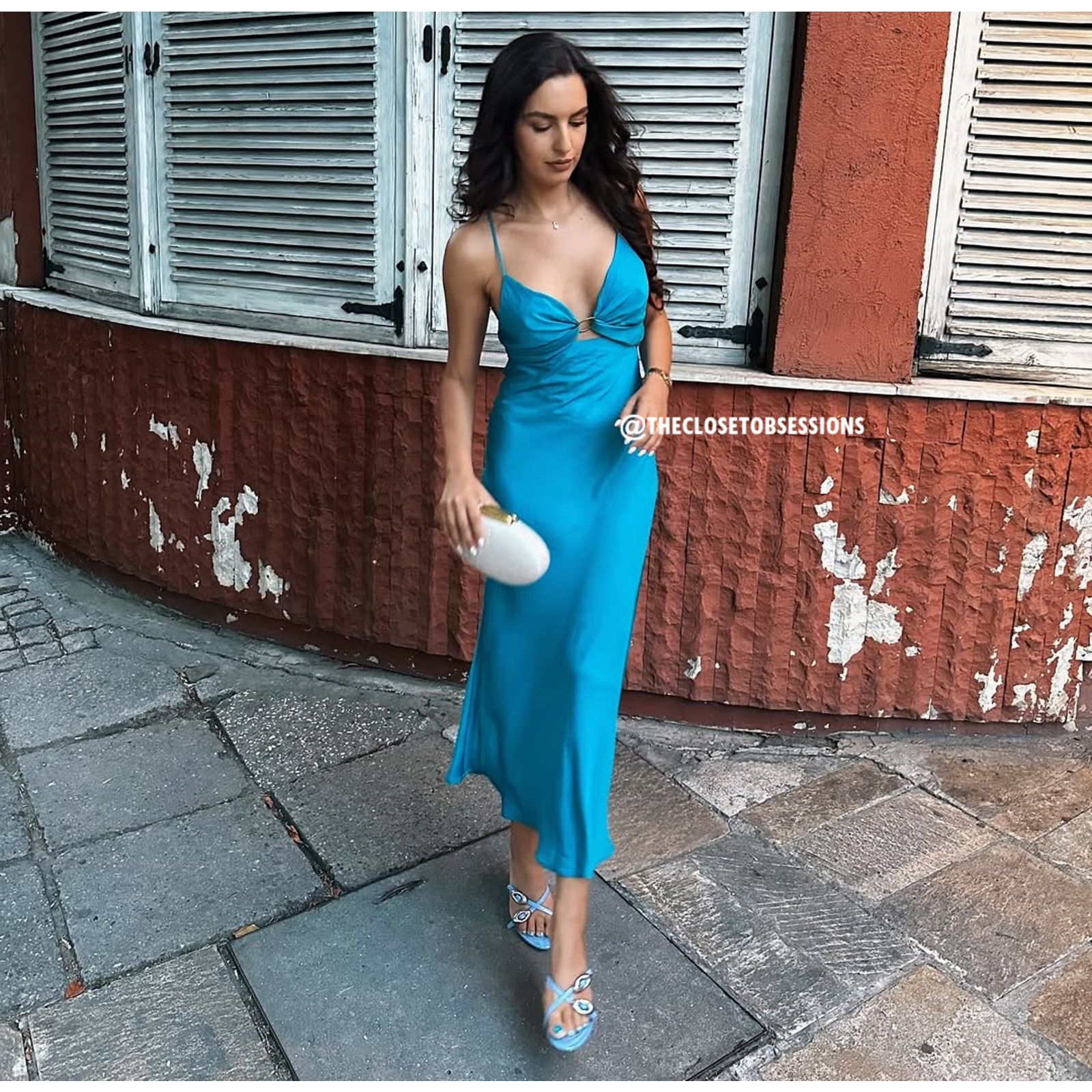 Zara ZARA BLOGGER FAVE!!! Midi Dress with Metal Detail NWT Size M / US 6-8 / IT 42-44 - 23 Thumbnail