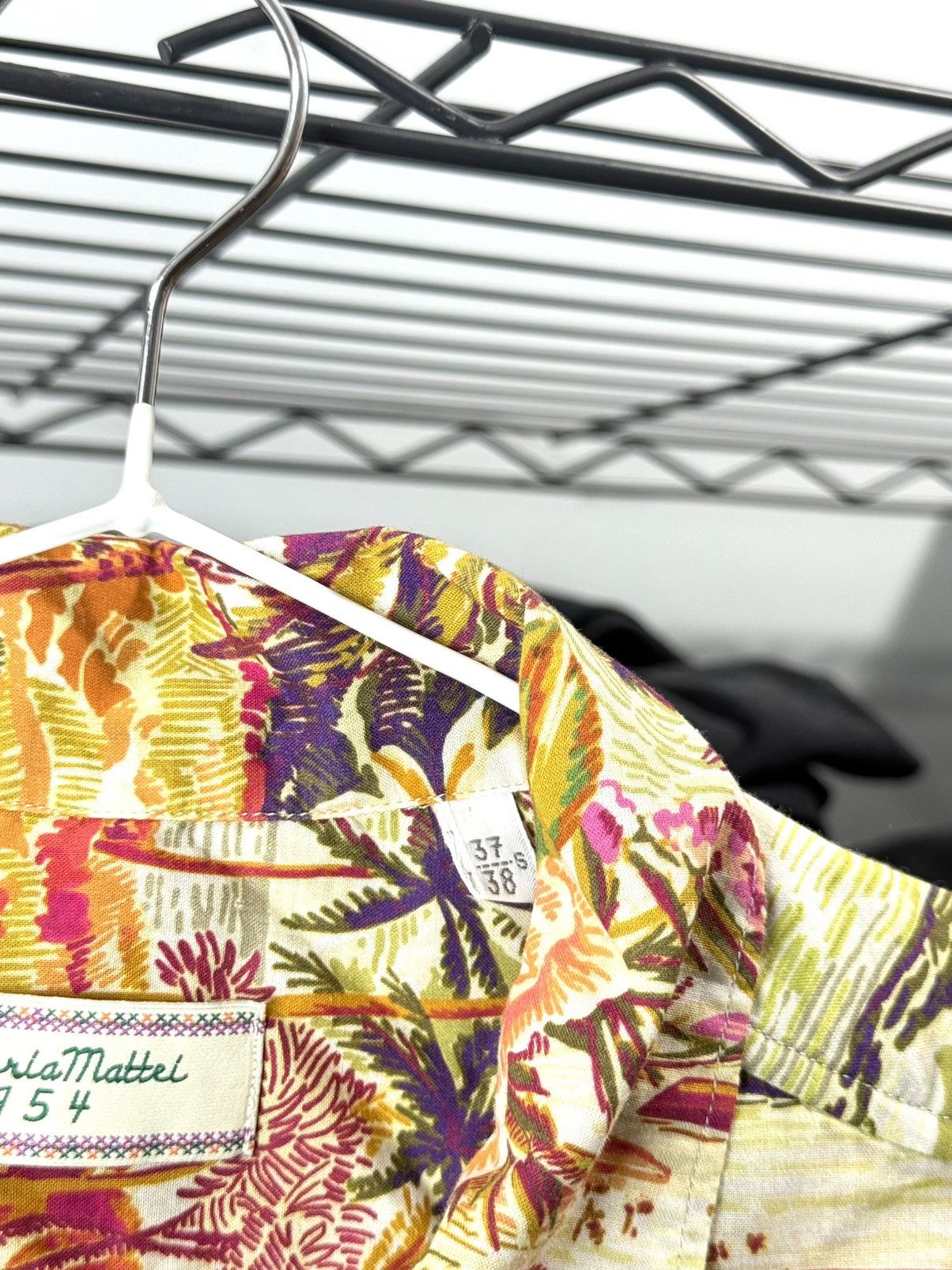 Tintoria Mattei Tintoria Mattei 954 Colourful Hawaiian Shirt Size US S / EU 44-46 / 1 - 5 Thumbnail