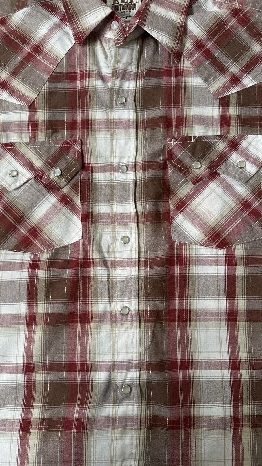 Vintage VINTAGE ELY CATTLEMAN WESTERN SHIRT PEARL SNAP Size US M / EU 48-50 / 2 - 5 Thumbnail
