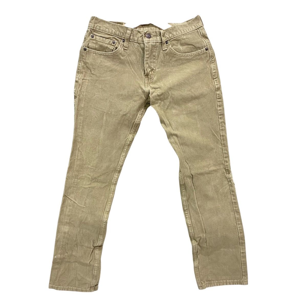 Levi's Levis 511 2018 Corduroy Pants Beige Size US 29 - 1 Thumbnail