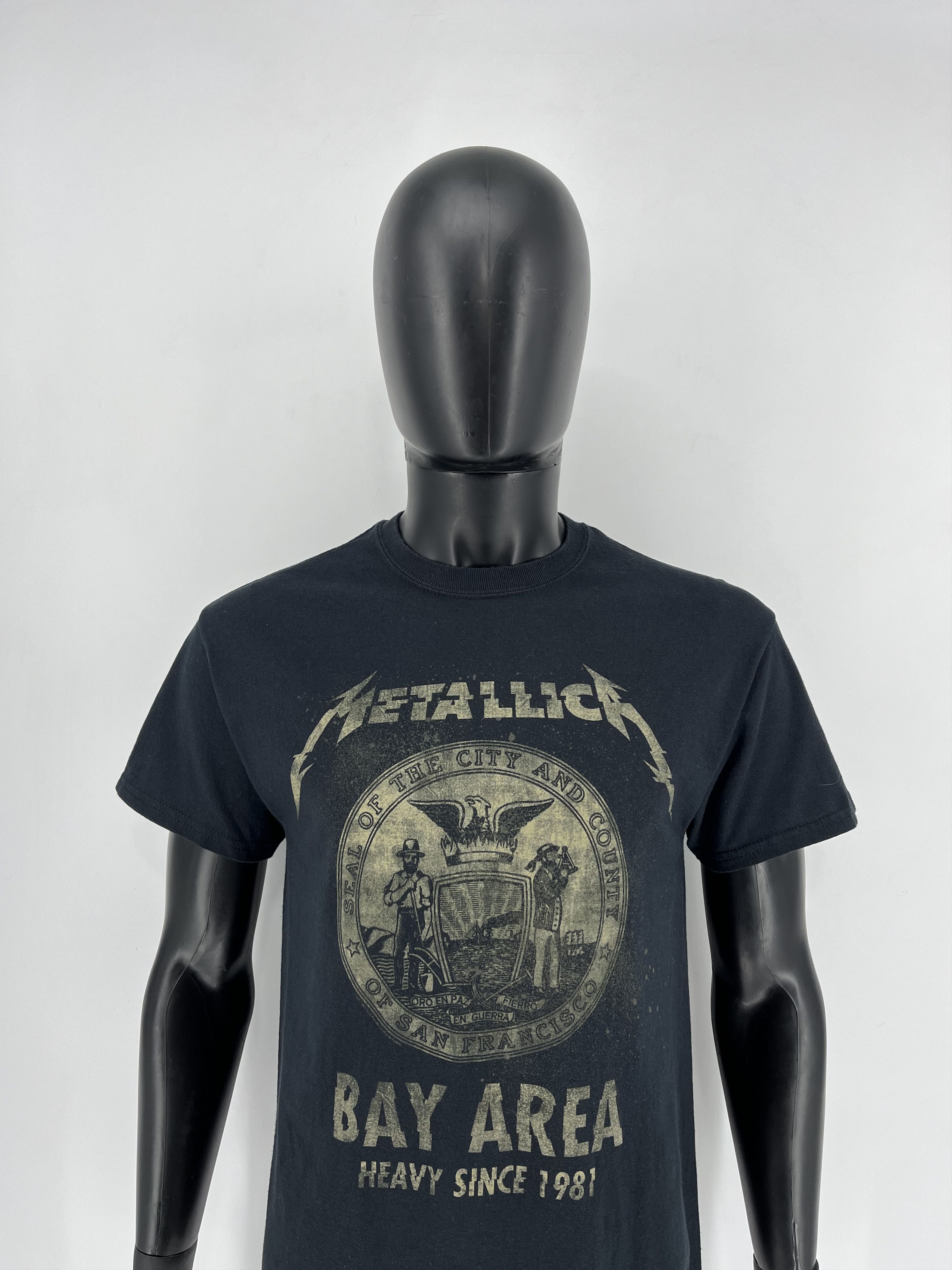 Band Tees × Vintage Vintage Y2K Metallica Skulls Dead Face Band Rock Streetwear Size US M / EU 48-50 / 2 - 8 Thumbnail