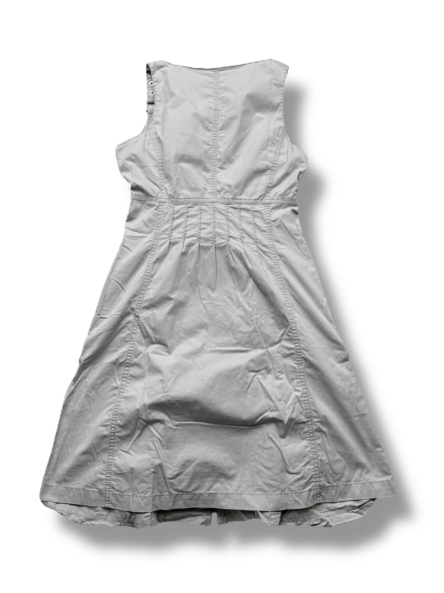 Japanese Brand Y2K Cargo Midi Dress(V385) Size S / US 4 / IT 40 - 6 Thumbnail