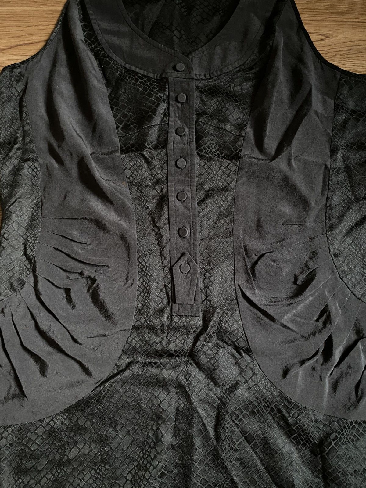 Balenciaga Balenciaga Silk Top Size S / US 4 / IT 40 - 3 Thumbnail