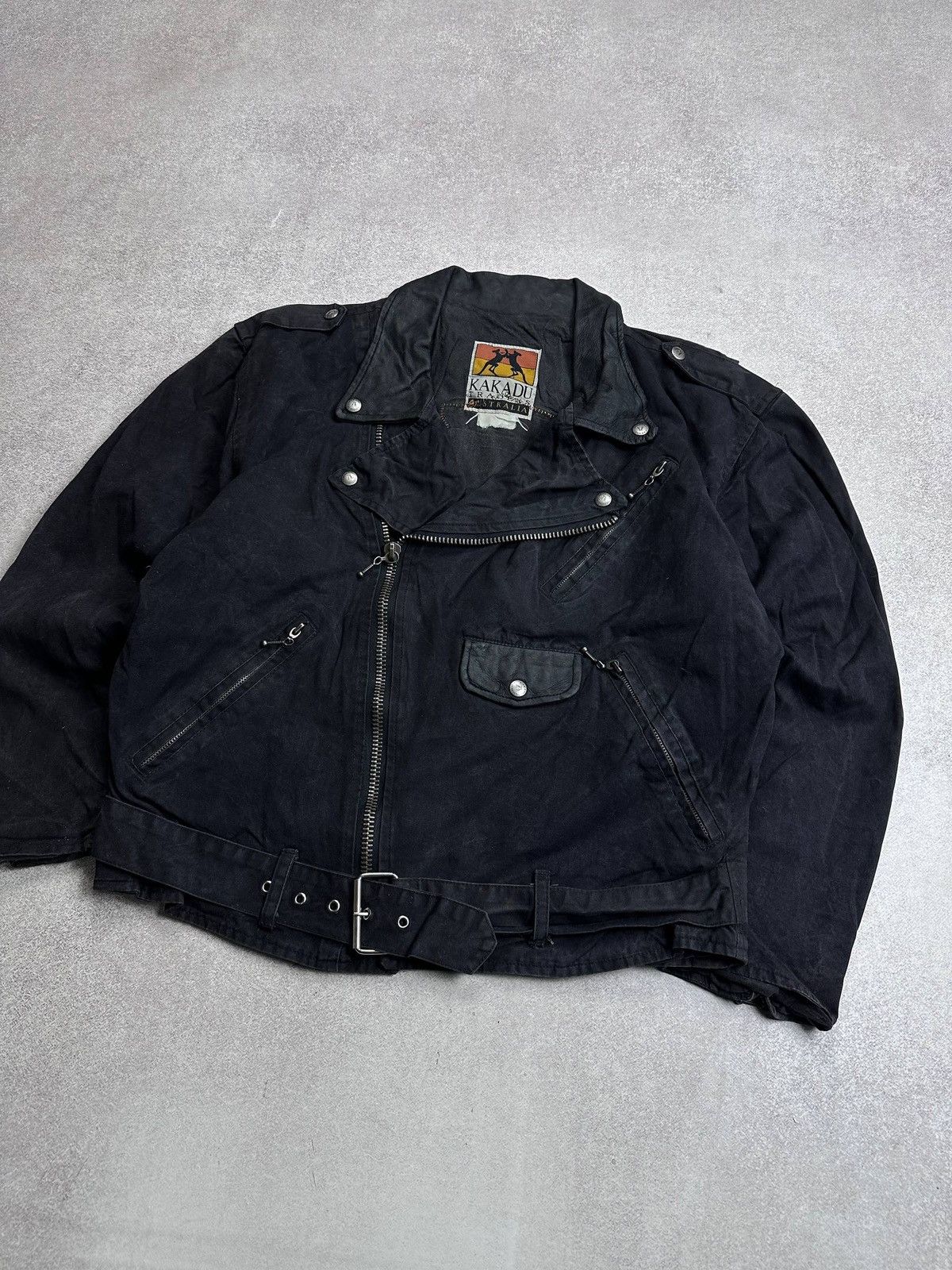 Vintage Vintage Harley Davidson Leather Avantgarde Jacket Rare L Size US L / EU 52-54 / 3 - 4 Thumbnail