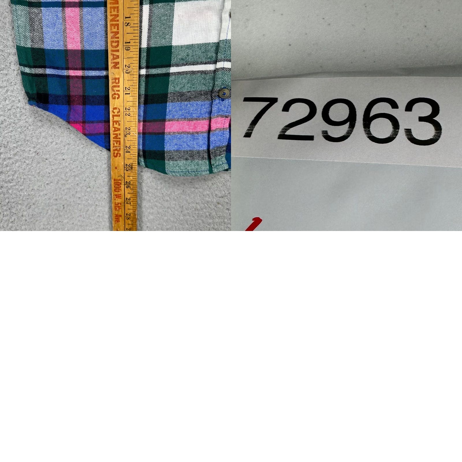 Silver Jeans Co. VINTAGE? No. Silver Jeans Womens Flannel Shirt L Green Blue Plaid Pocket NEW Shirt Womens L Green Plaid Pocket NEW Size L / US 10 / IT 46 - 8 Thumbnail