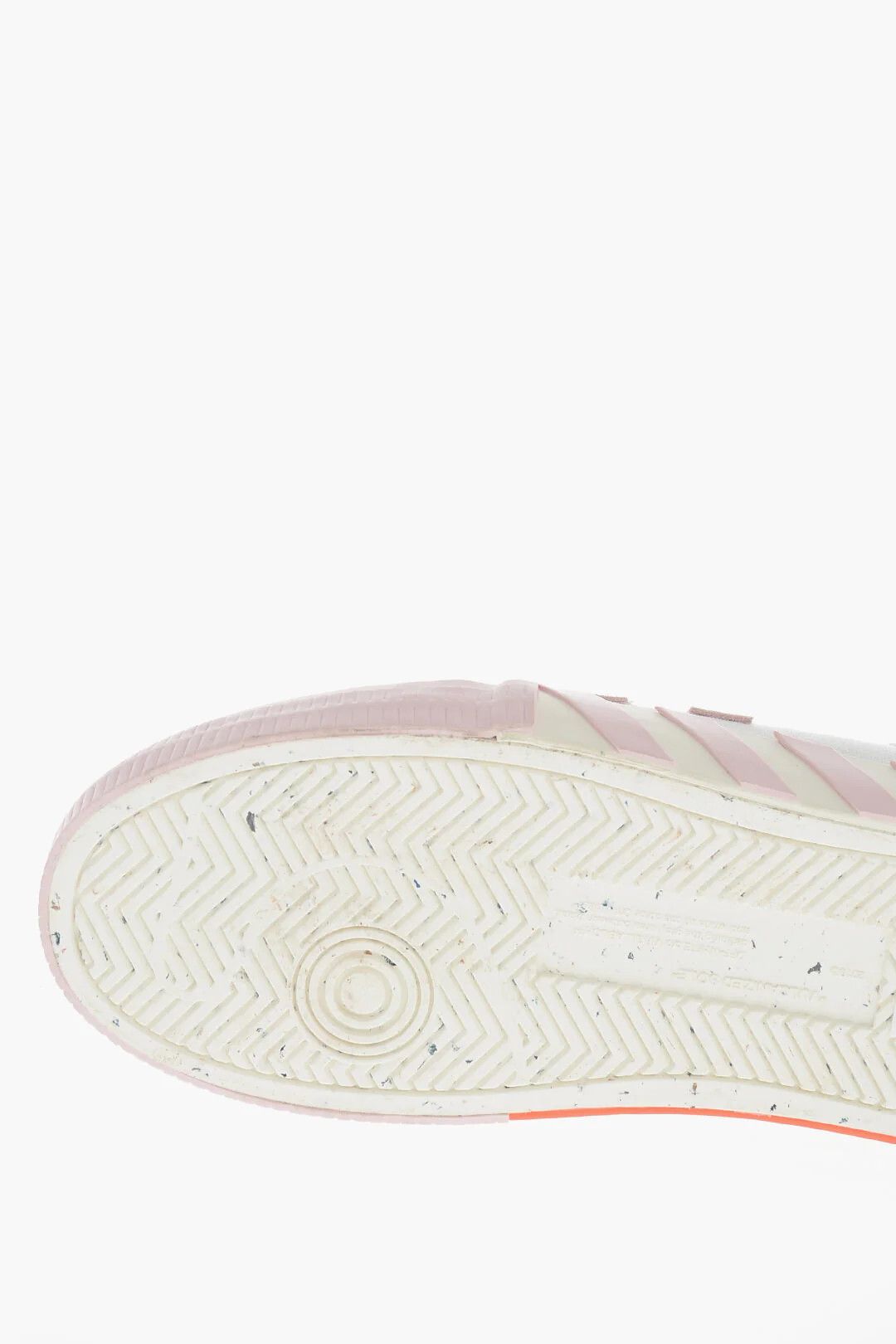 Off-White og1mm0426 Canvas Low-Top Sneakers in White & Pink Size US 12 / IT 42 - 5 Thumbnail