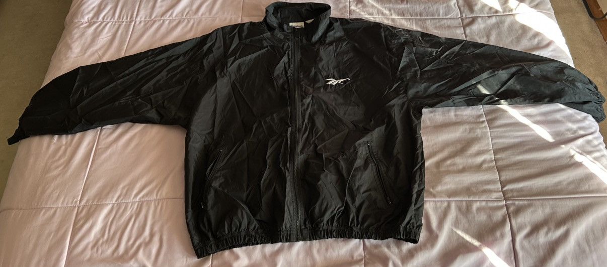 Reebok Vintage 80s 90s Reebok Track Jacket Nylon Size Large Size US L / EU 52-54 / 3 - 2 Thumbnail