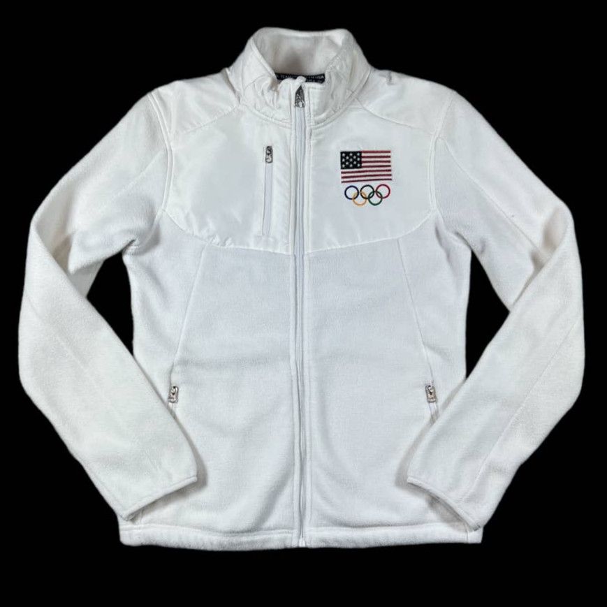 image of Team Apparel Usa Olympics 2016 White Fleece | Size S, Women's