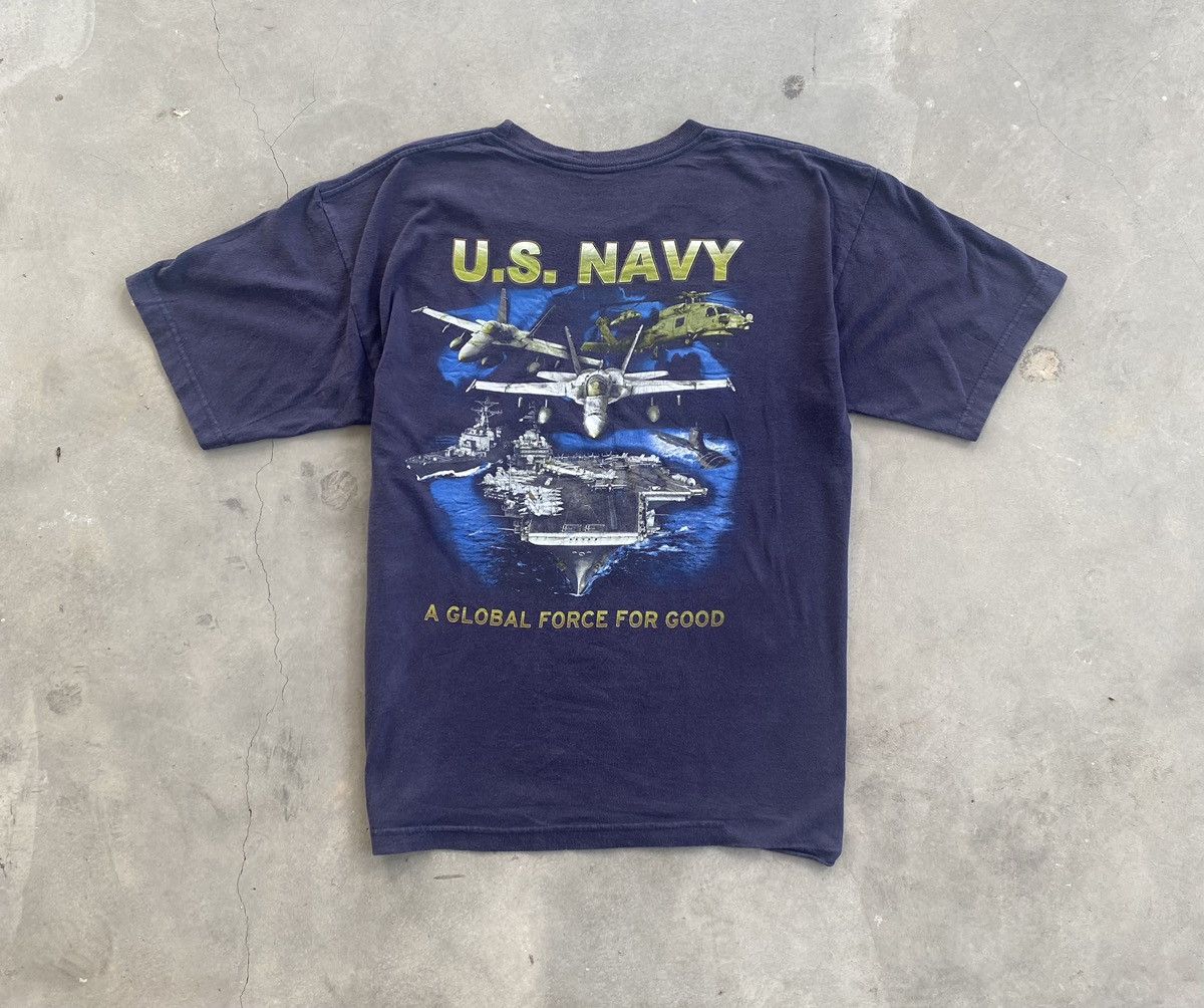 Vintage VINTAGE U.S NAVY TEE Size US L / EU 52-54 / 3 - 1 Thumbnail