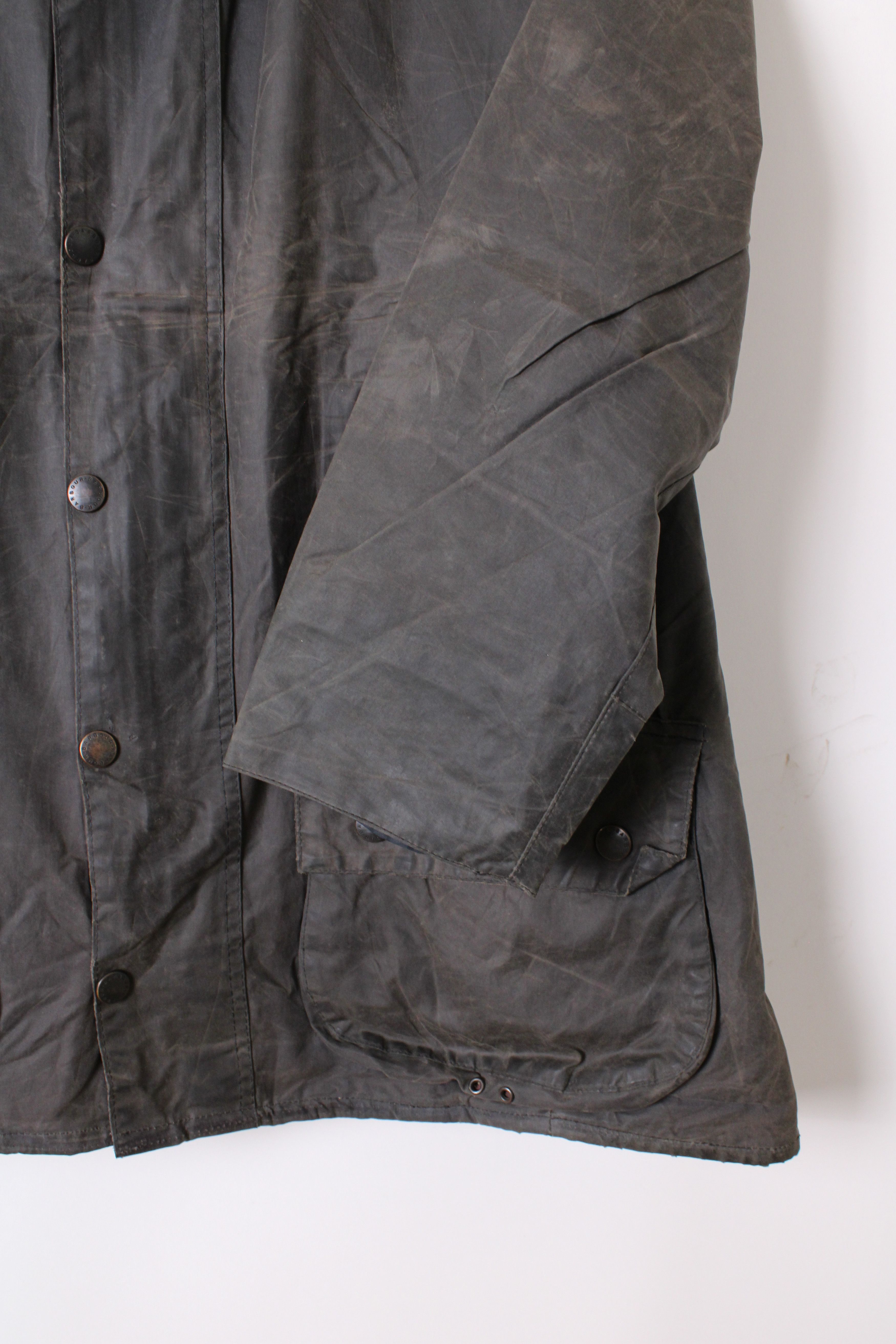 Barbour Barbour Beaufort Waxed Jacket Blue C48 Large XL Size US XL / EU 56 / 4 - 4 Thumbnail