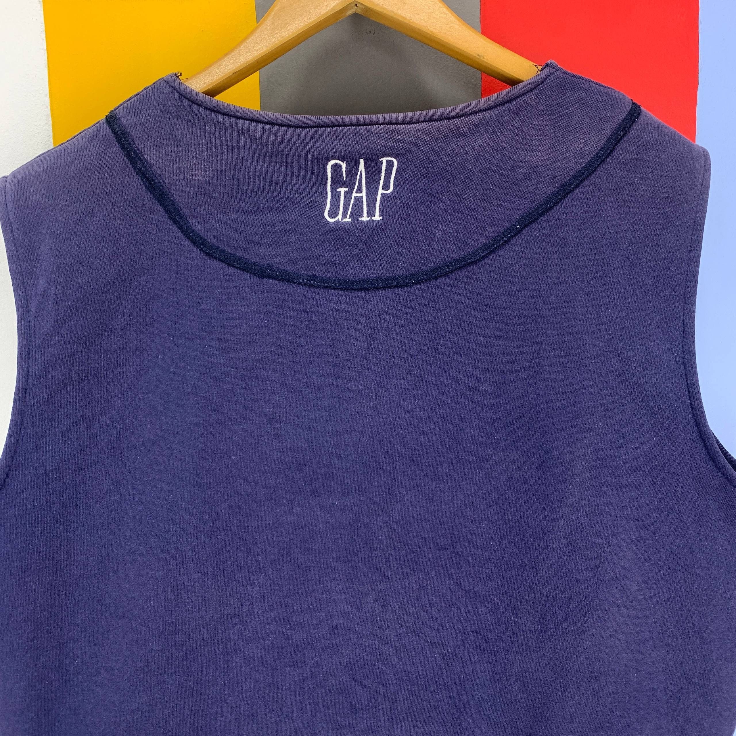 Gap GAP Sleeveless Jacket Tank Top #2609/Z Size US M / EU 48-50 / 2 - 17 Thumbnail