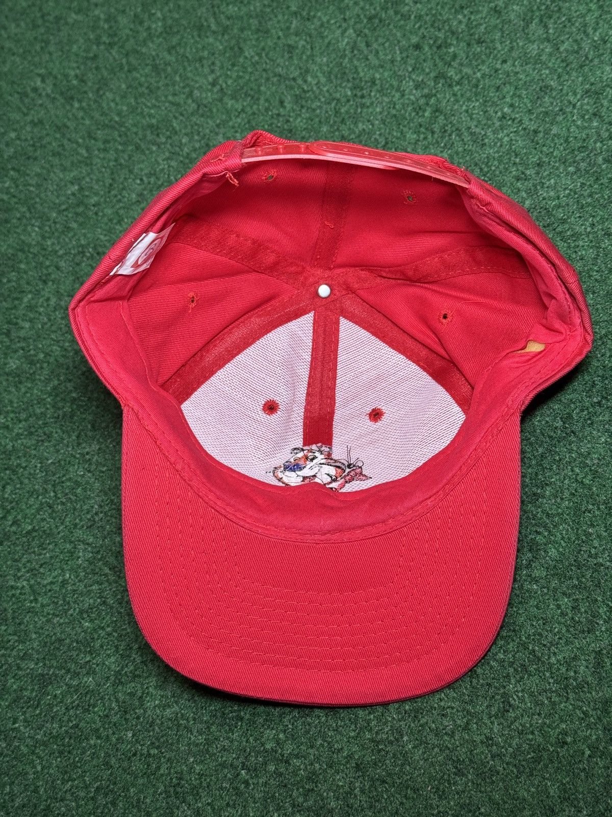 Vintage Tony The Tiger Kellogs Frosted Flakes Cereal Snapback Hat Size ONE SIZE - 5 Thumbnail