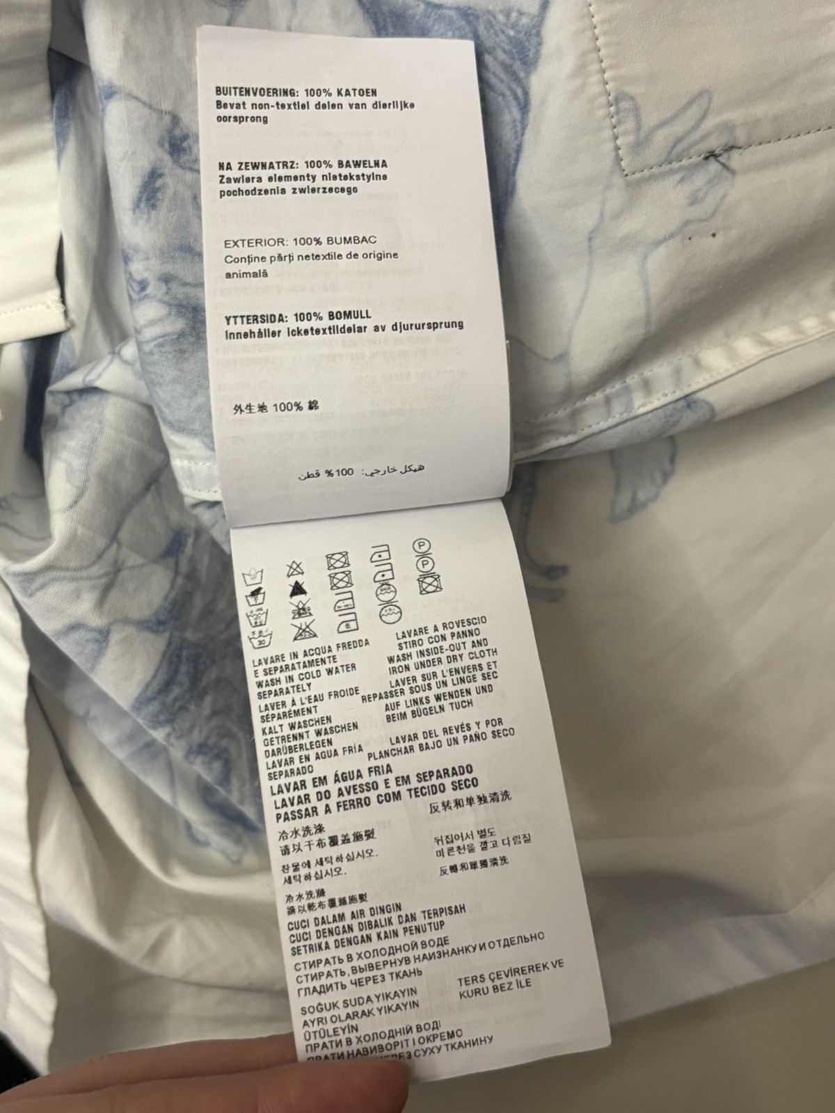 Prada Prada FW16 X Christophe Chemin important ones shirt Size US M / EU 48-50 / 2 - 9 Thumbnail