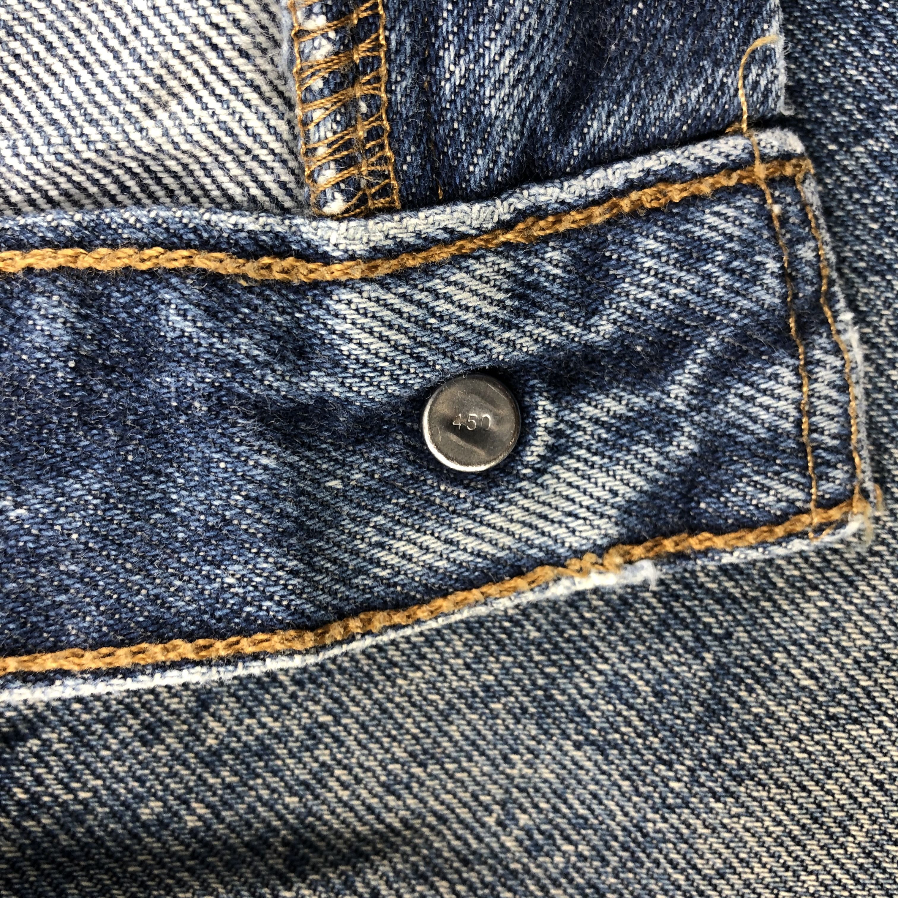 Levi's Vintage Levis 505 Jeans Rusty Washed Denim-J1074 Size US 40 / EU 56 - 9 Thumbnail