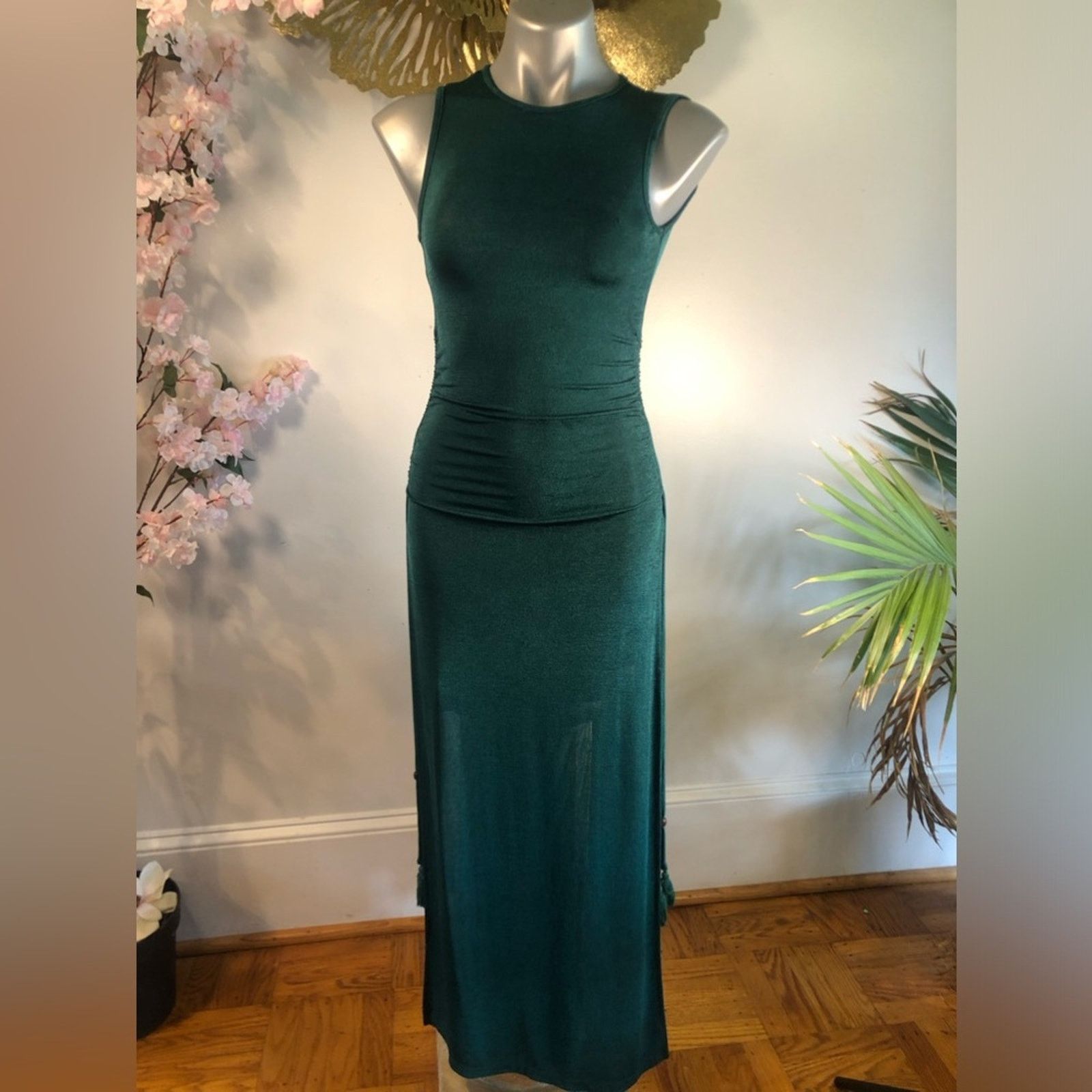 Other Maxi dress slinky with hi side cinch slit Size S / US 4 / IT 40 - 2 Thumbnail