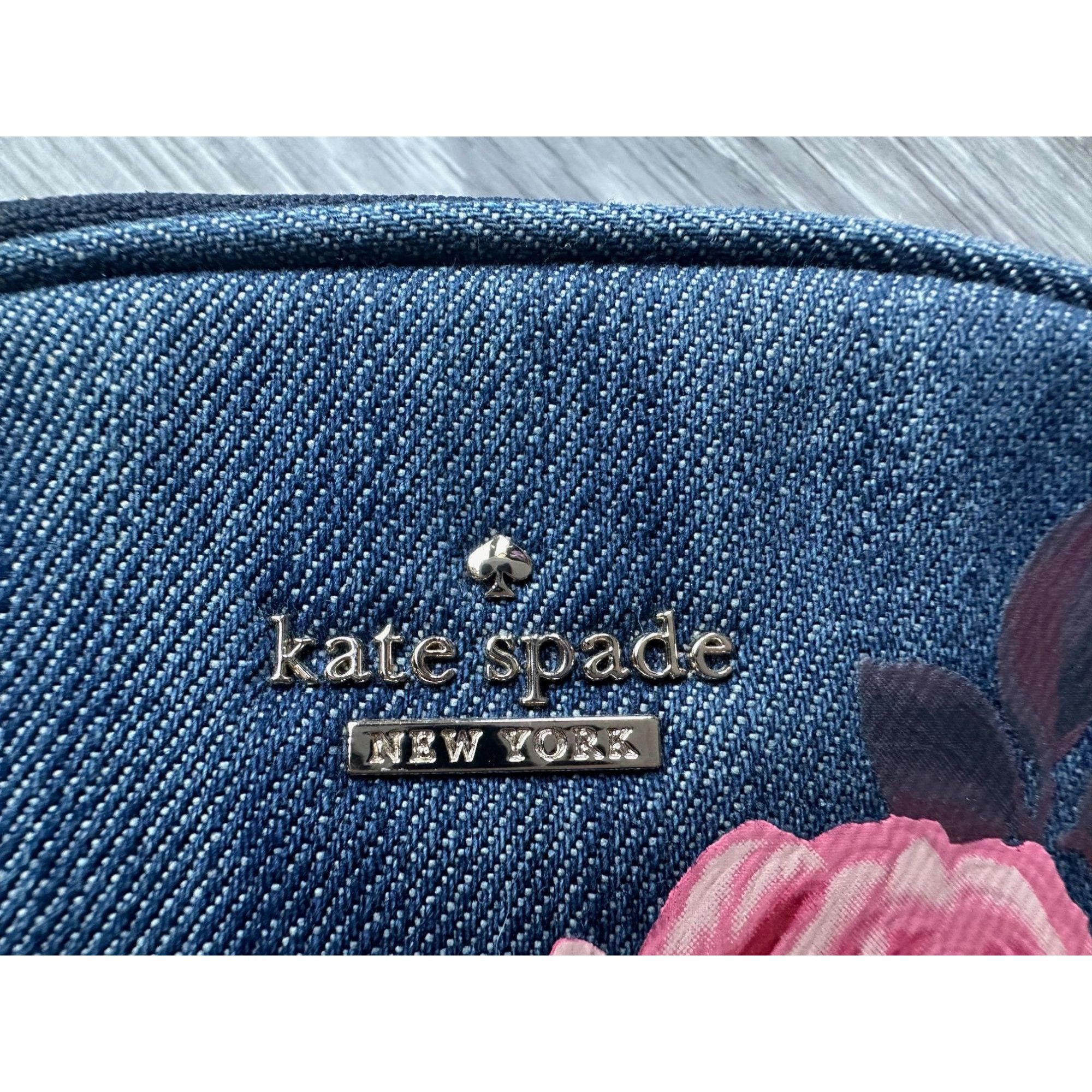 Kate Spade Kate Spade Emerson Place Rose Denim Tinley Crossbody Bag wit Size ONE SIZE - 11 Thumbnail