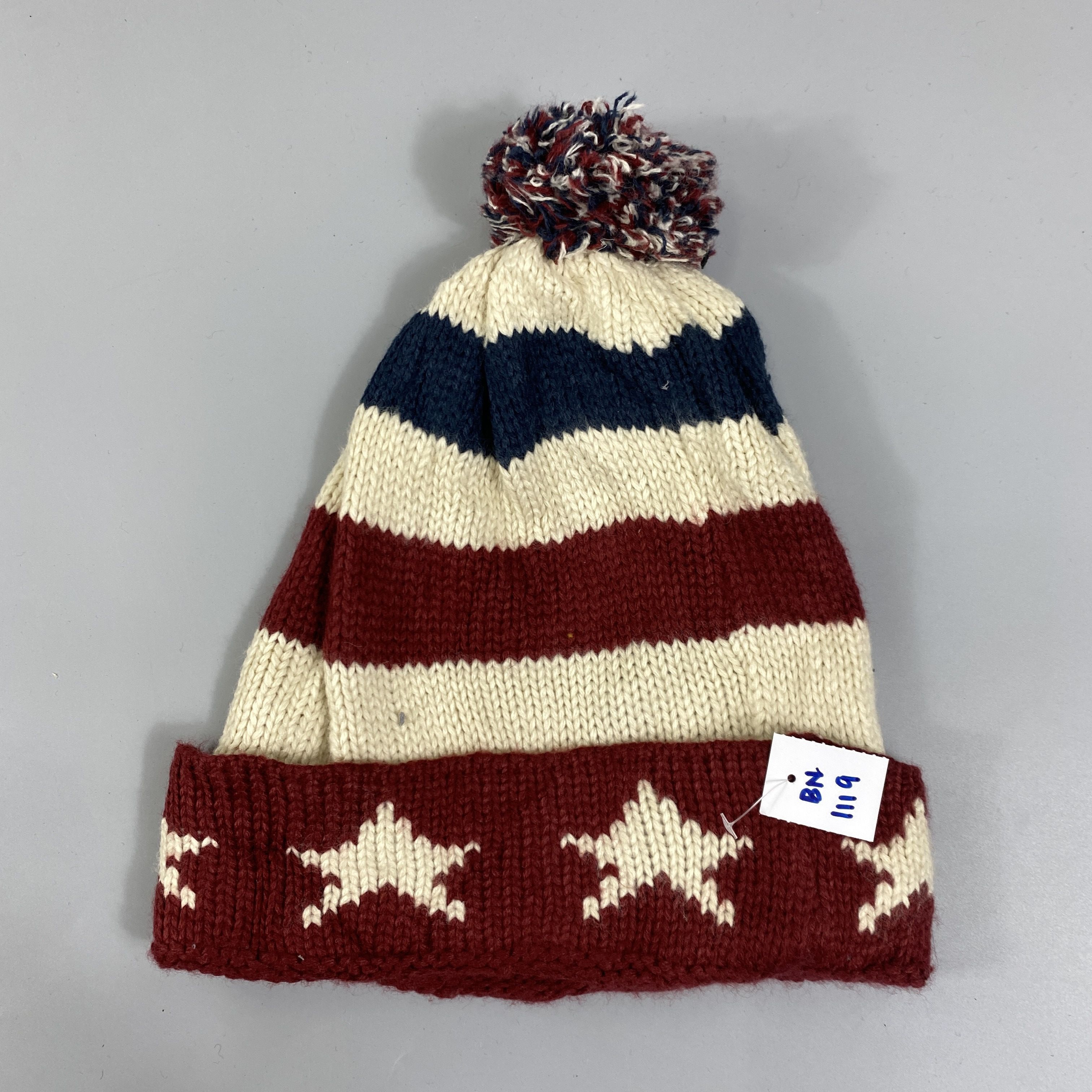 Japanese Brand Multicolor Snow Cap Beanie Hat -BN1119 Size ONE SIZE - 6 Thumbnail