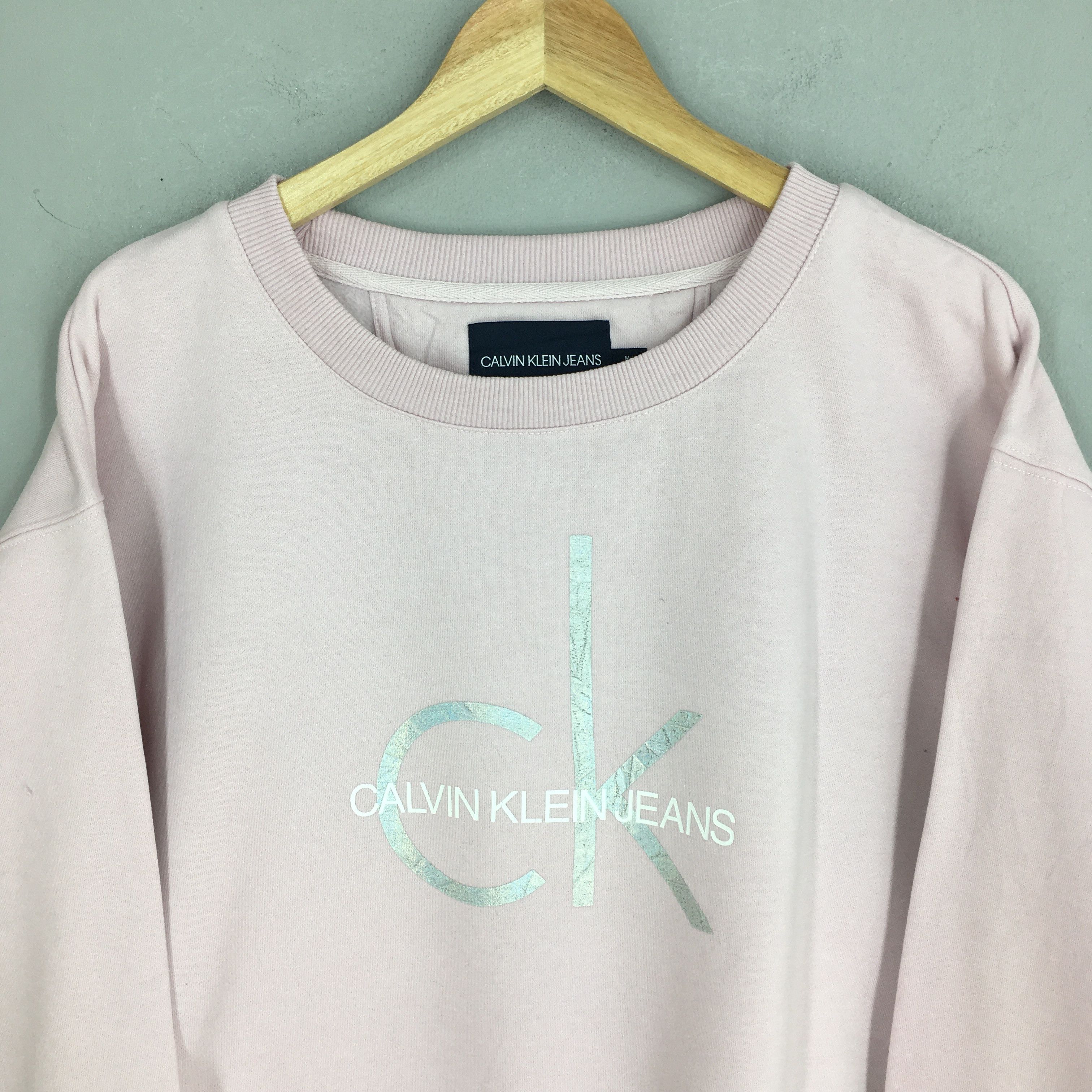 Calvin Klein Vintage Calvin Klein Jeans Sweatshirt Medium Size US M / EU 48-50 / 2 - 2 Thumbnail