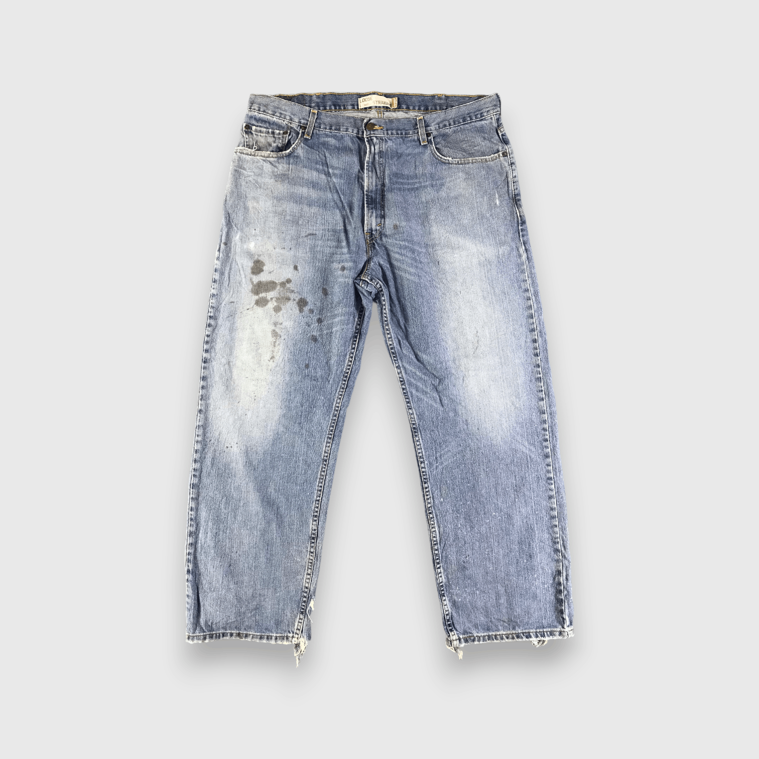 Levi's Vintage Blue Wash Levis 569 Jeans-J3150 Size US 42 / EU 58 - 1 Thumbnail