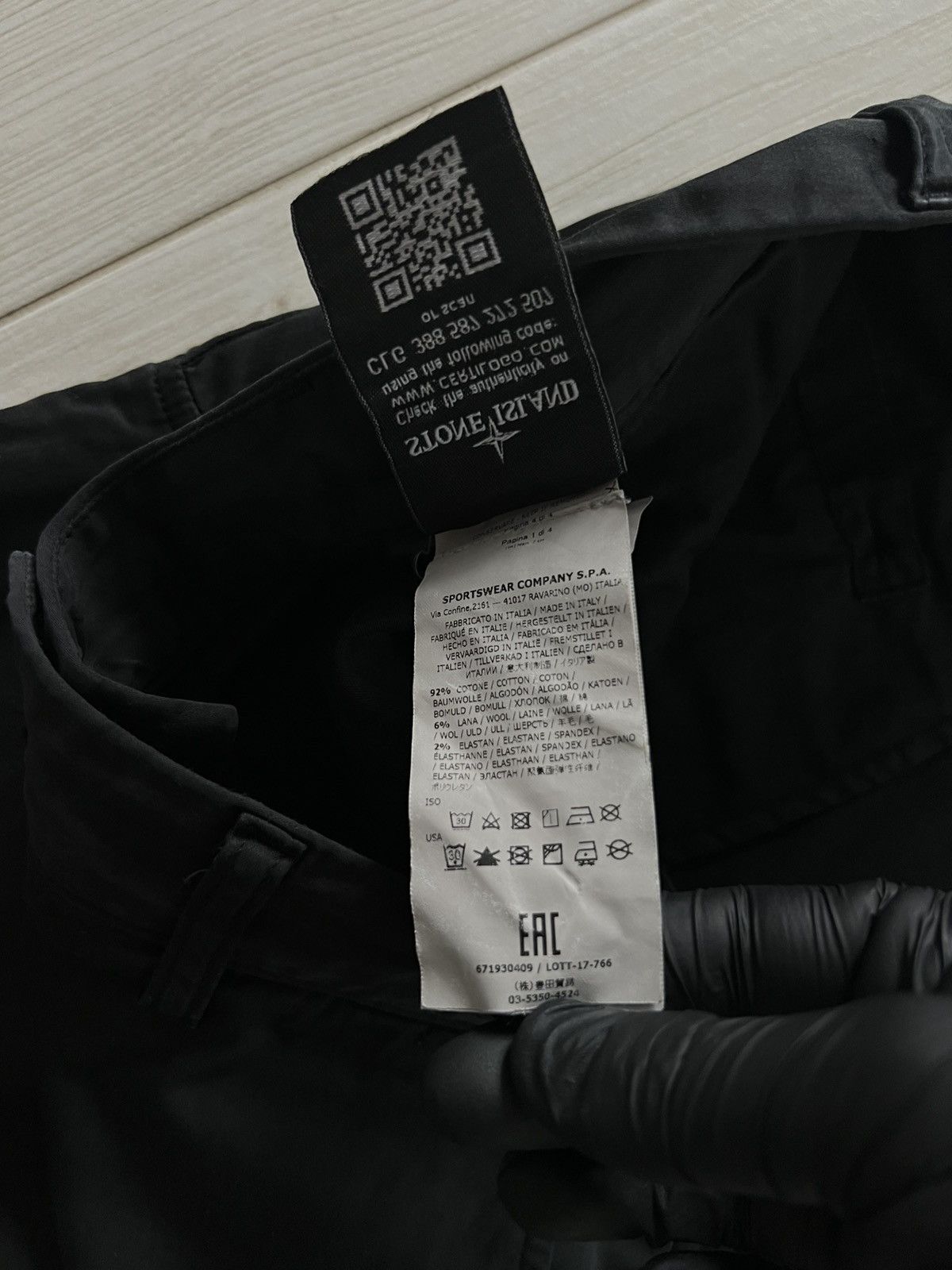 Stone Island Shadow Project Stone Island Shadow Project Pants Cargo Black 48 Size Size US 32 / EU 48 - 20 Thumbnail