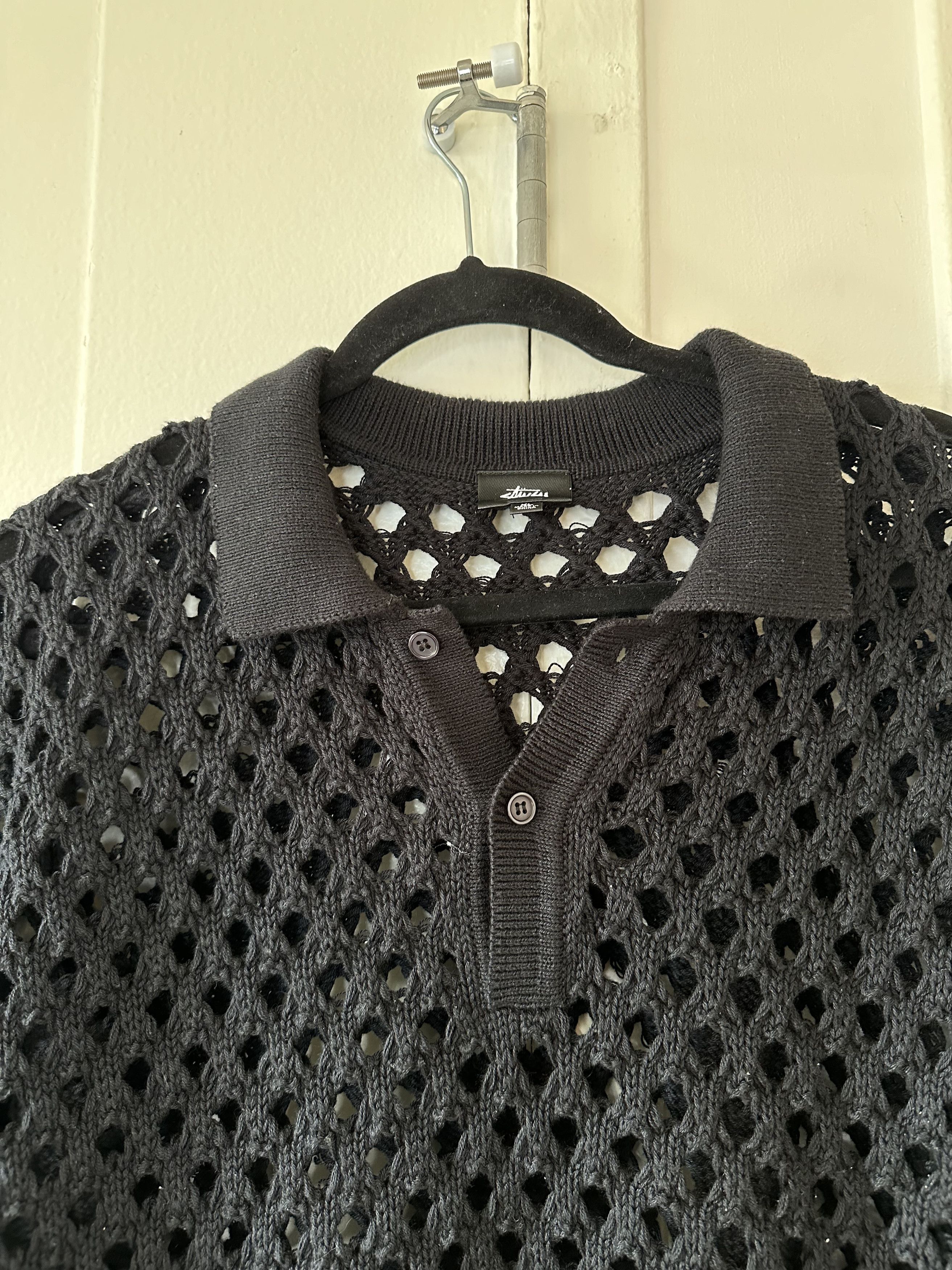Stussy Stussy Crochet Polo | Grailed