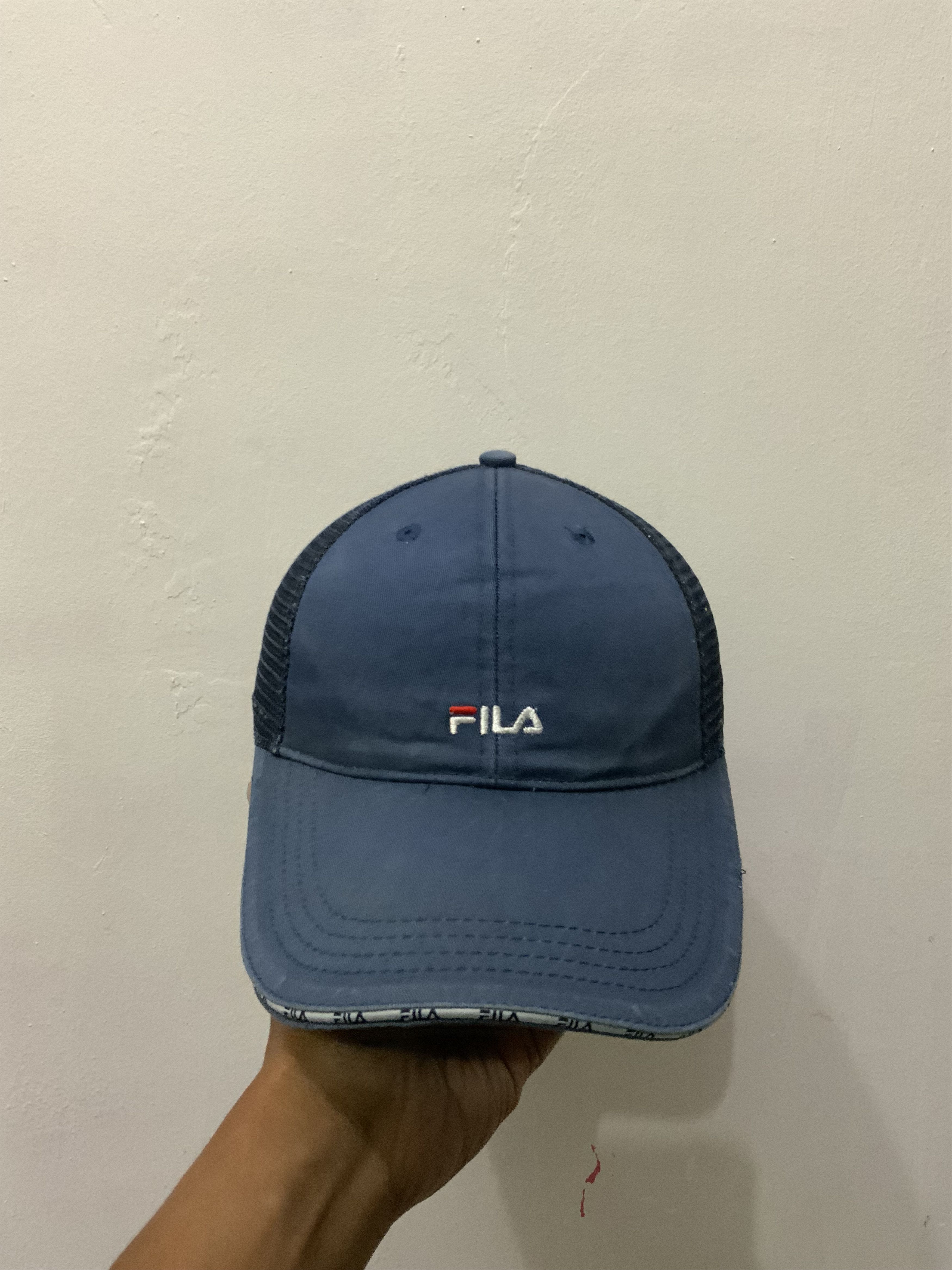 Fila Vintage FILA Trucker Hat Size ONE SIZE - 1 Thumbnail