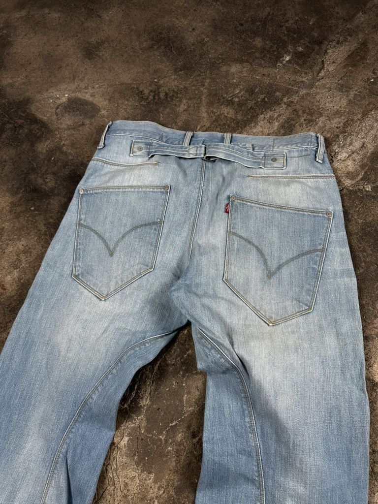 Engineered Garments × Levi's Vintage Levi's Engineered Oversized Twisted Jeans Size US 34 / EU 50 - 5 Thumbnail