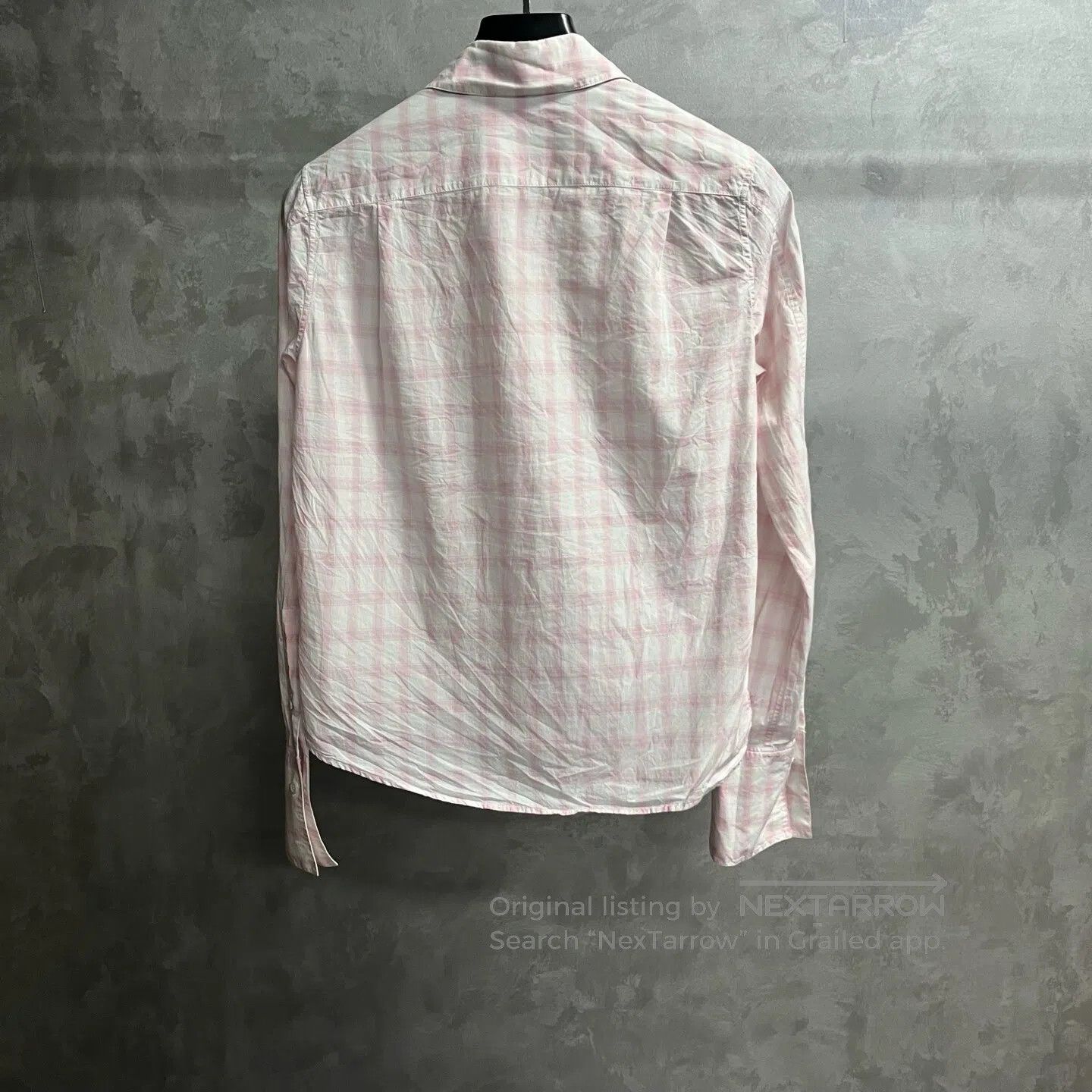 Loewe Loewe size 34 Pink checkered pattern shirt| Size XS / US 0-2 / IT 36-38 - 5 Thumbnail