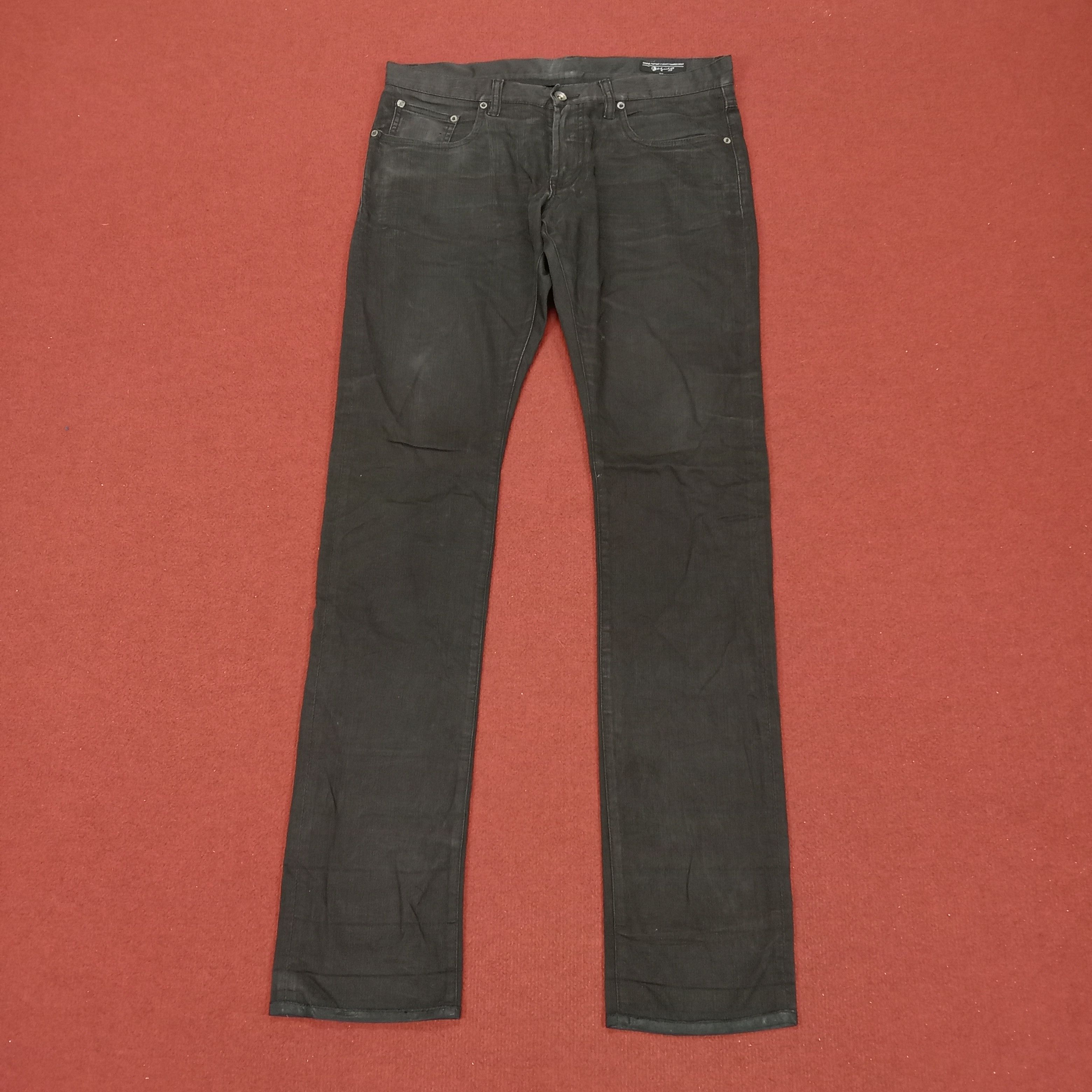 Andy Warhol × Levi's × Vintage Andy Warhol X Levis Jeans Skull Design Rock Punk Style Size US 35 - 4 Thumbnail