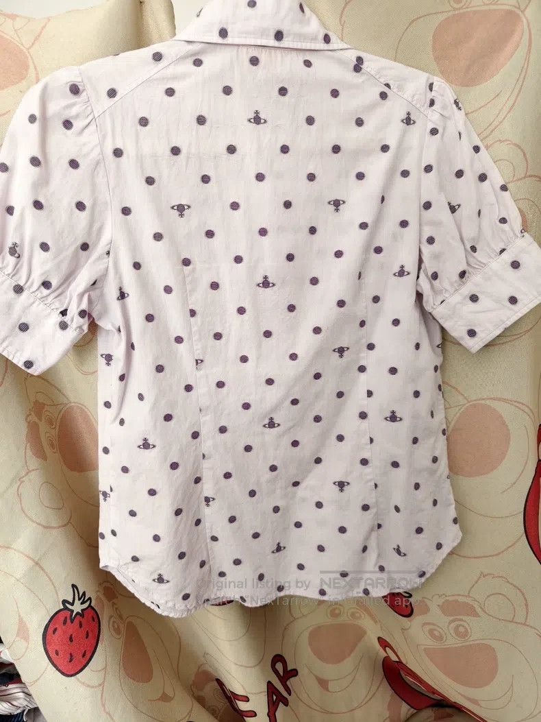 Vivienne Westwood Vivienne Westwood Purple short-sleeved shirt Size S / US 4 / IT 40 - 2 Thumbnail