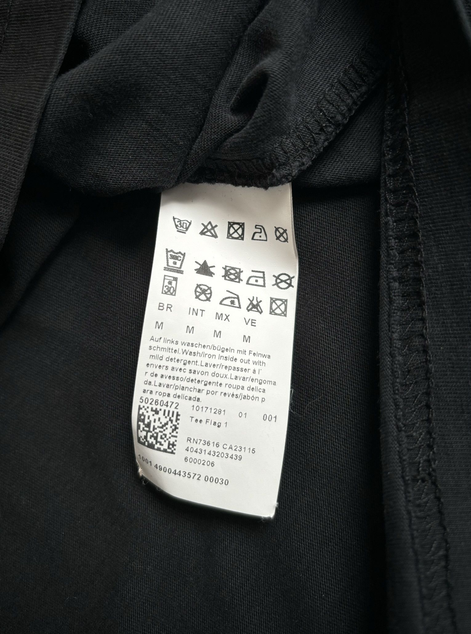 Hugo Boss Hugo Boss Flags black T-shirt Size. M Size US M / EU 48-50 / 2 - 14 Thumbnail