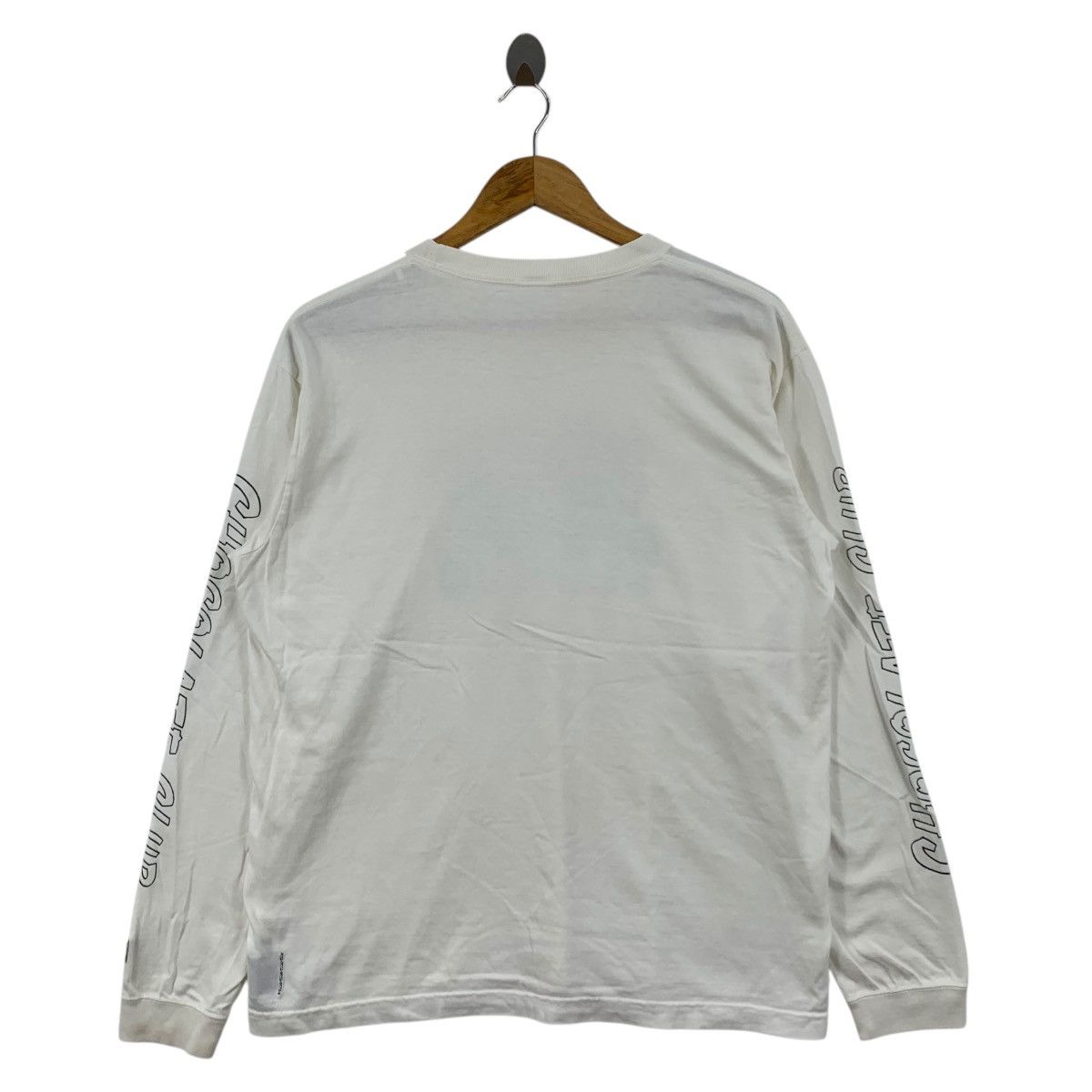 Chocolate × Japanese Brand CHOCOLATE CLUB Print KANEZ Japanese Brand White Shirt Size US M / EU 48-50 / 2 - 2 Thumbnail