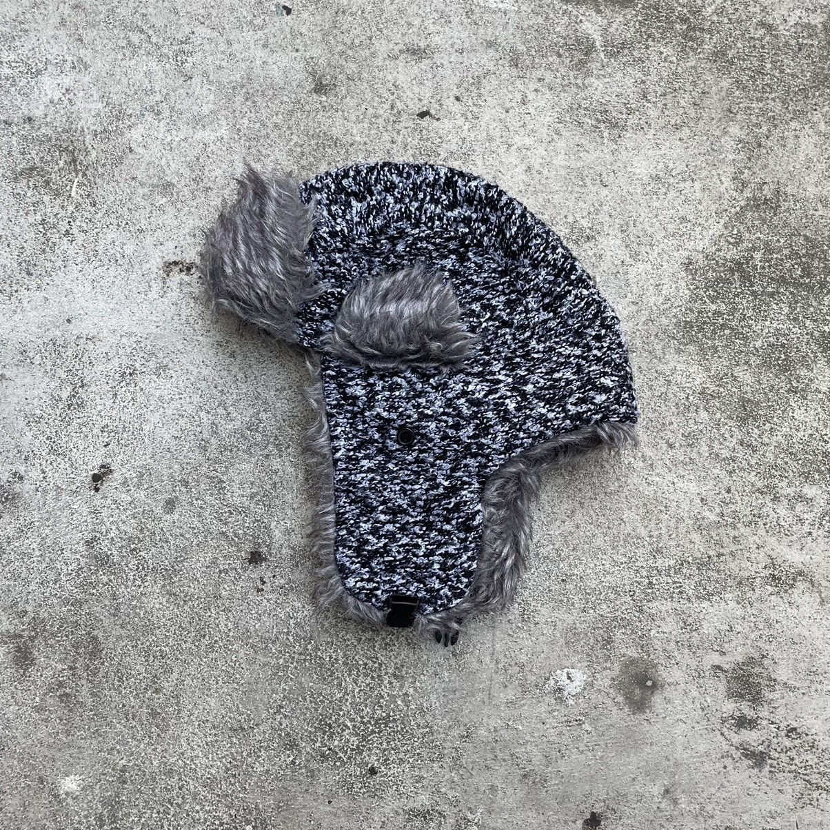 Japanese Brand Vintage 90s Alt Beanie Mohair Ushanka Faux American VTg Size ONE SIZE - 1 Thumbnail