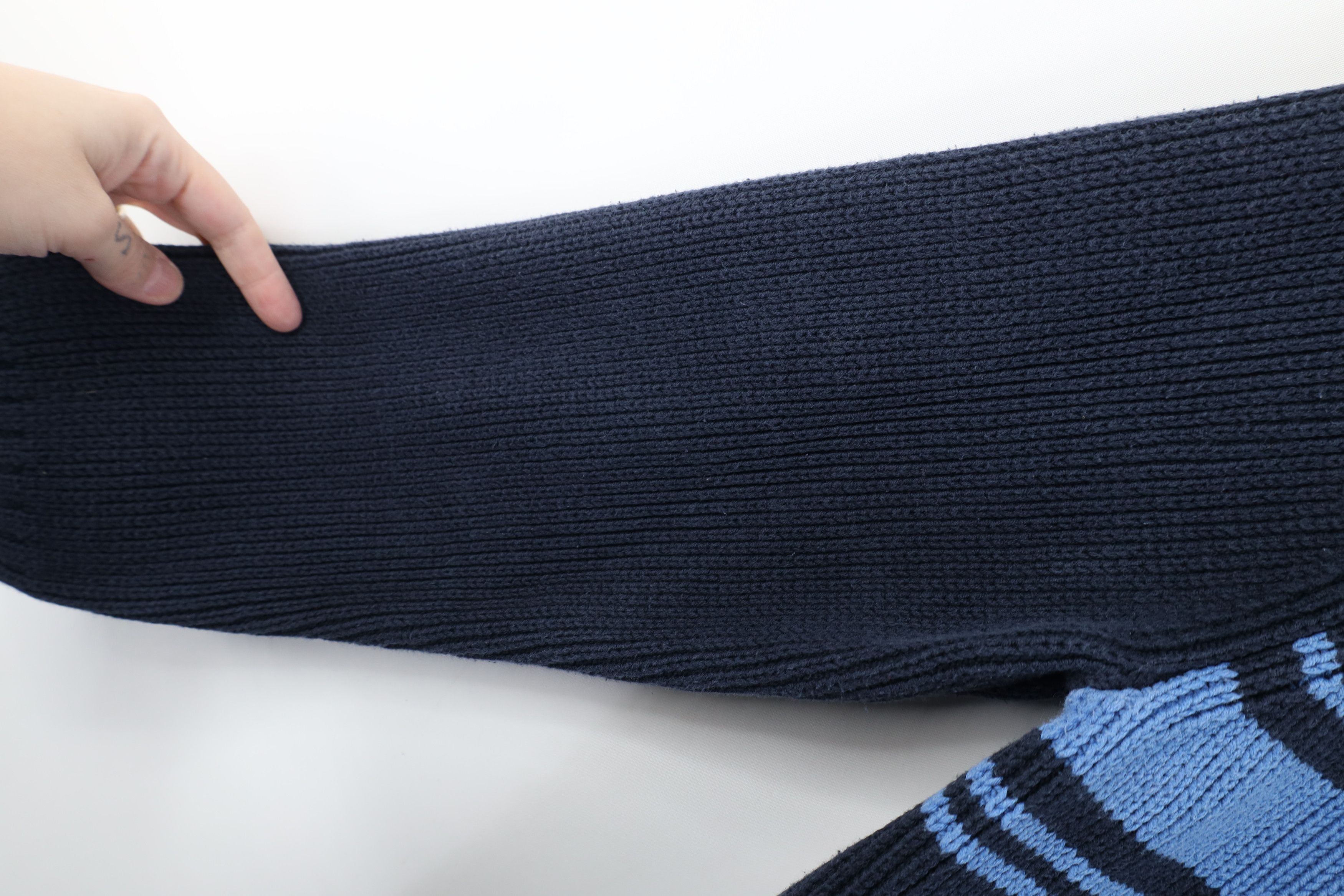 Gap Vintage Y2K Gap Heavy Cotton Ribbed Knit Half Zip Sweater Size US M / EU 48-50 / 2 - 7 Thumbnail
