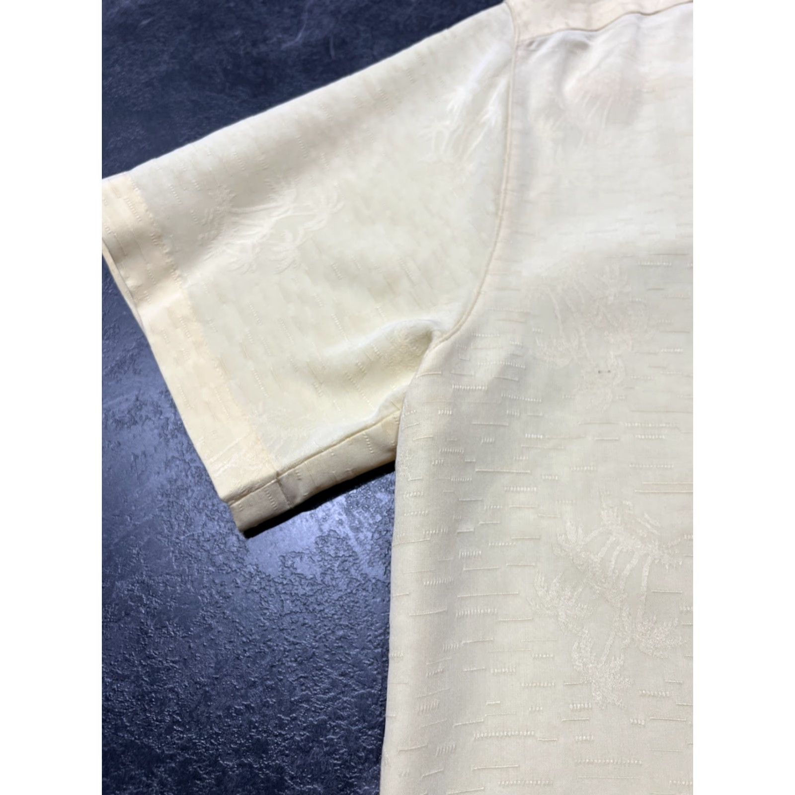 Vintage Havana Jack’s Cafe Shirt Men L Ivory Hawaiian Short Sleeve Size US L / EU 52-54 / 3 - 5 Thumbnail