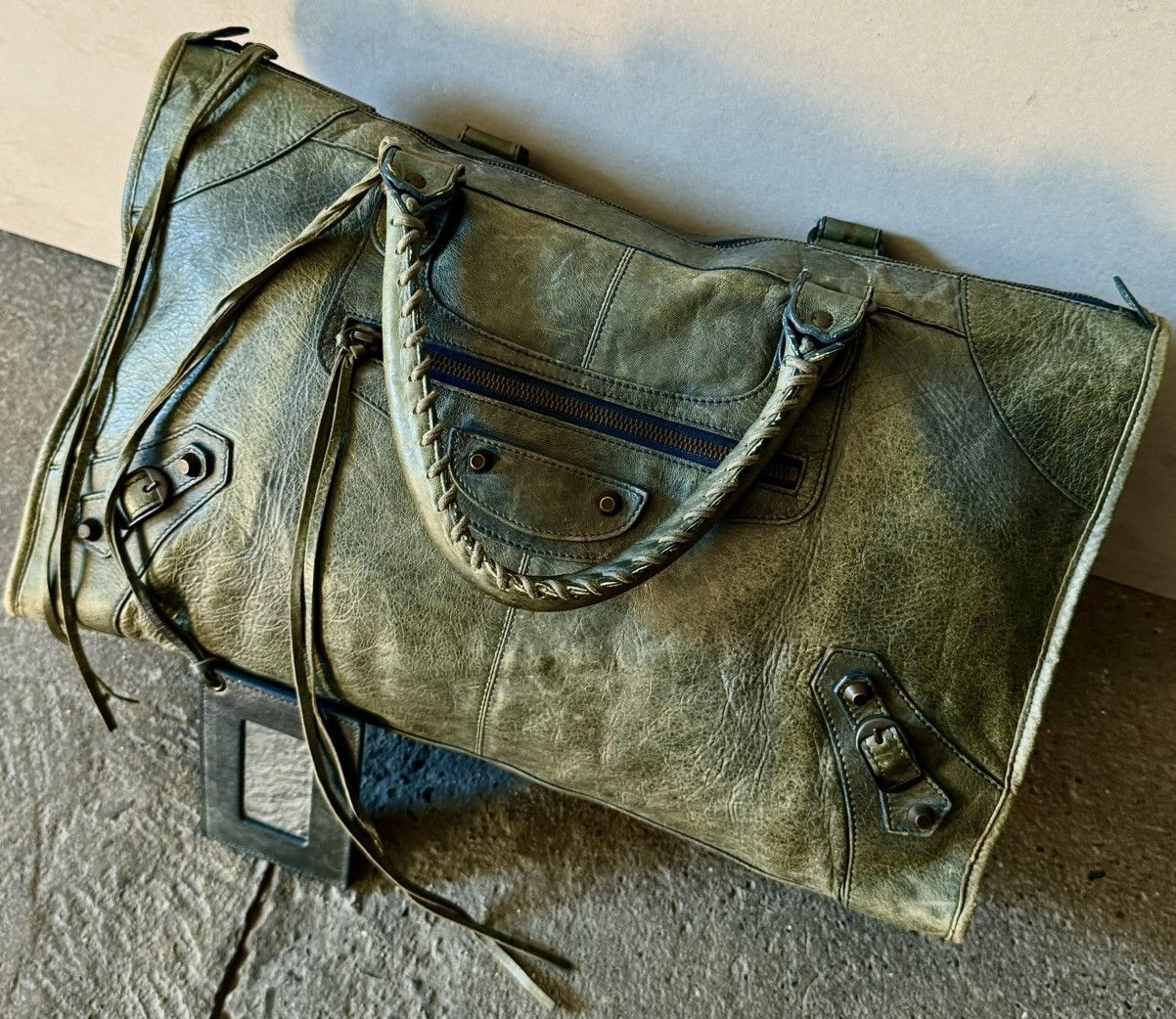 Balenciaga Balenciaga - 2000’s - Classic Le City - Lambskin Work Bag Size ONE SIZE - 7 Thumbnail