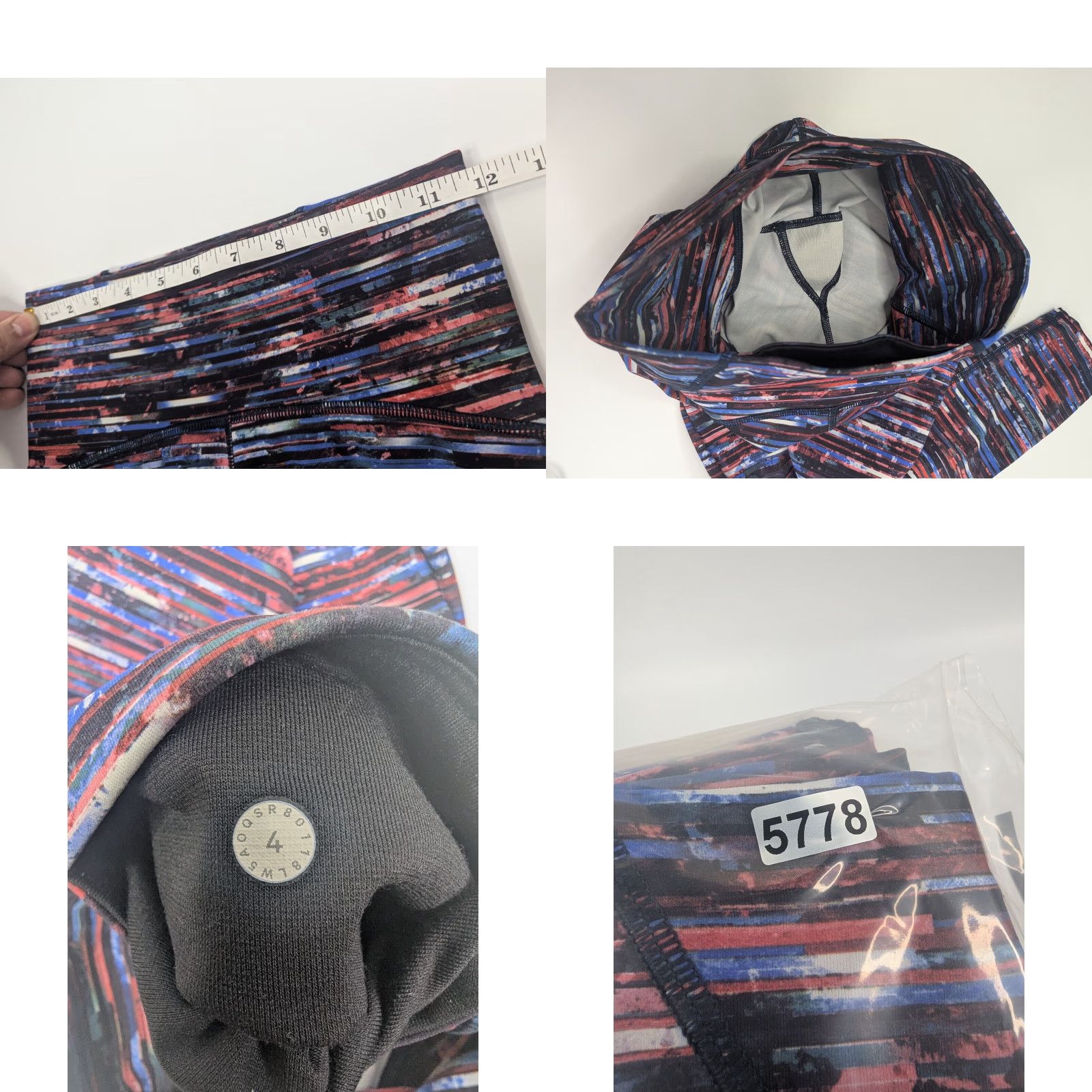 Lululemon Lululemon Train Times 7/8 Pant 25” Hinshu Alpine Multi Size 4 W5AOQS Pant Women Activewear Ankle Multicolor 4 Womens Size 27" / US 4 / IT 40 - 8 Thumbnail