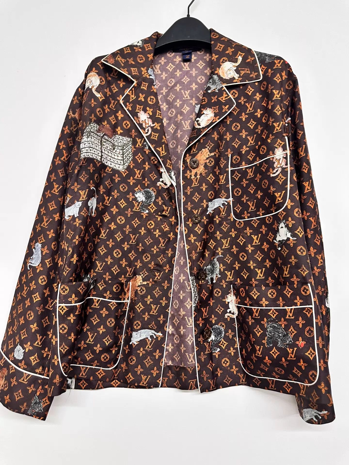 Louis Vuitton Louis Vuitton All Over Print Shirt 36 Size XS / US 0-2 / IT 36-38 - 1 Thumbnail