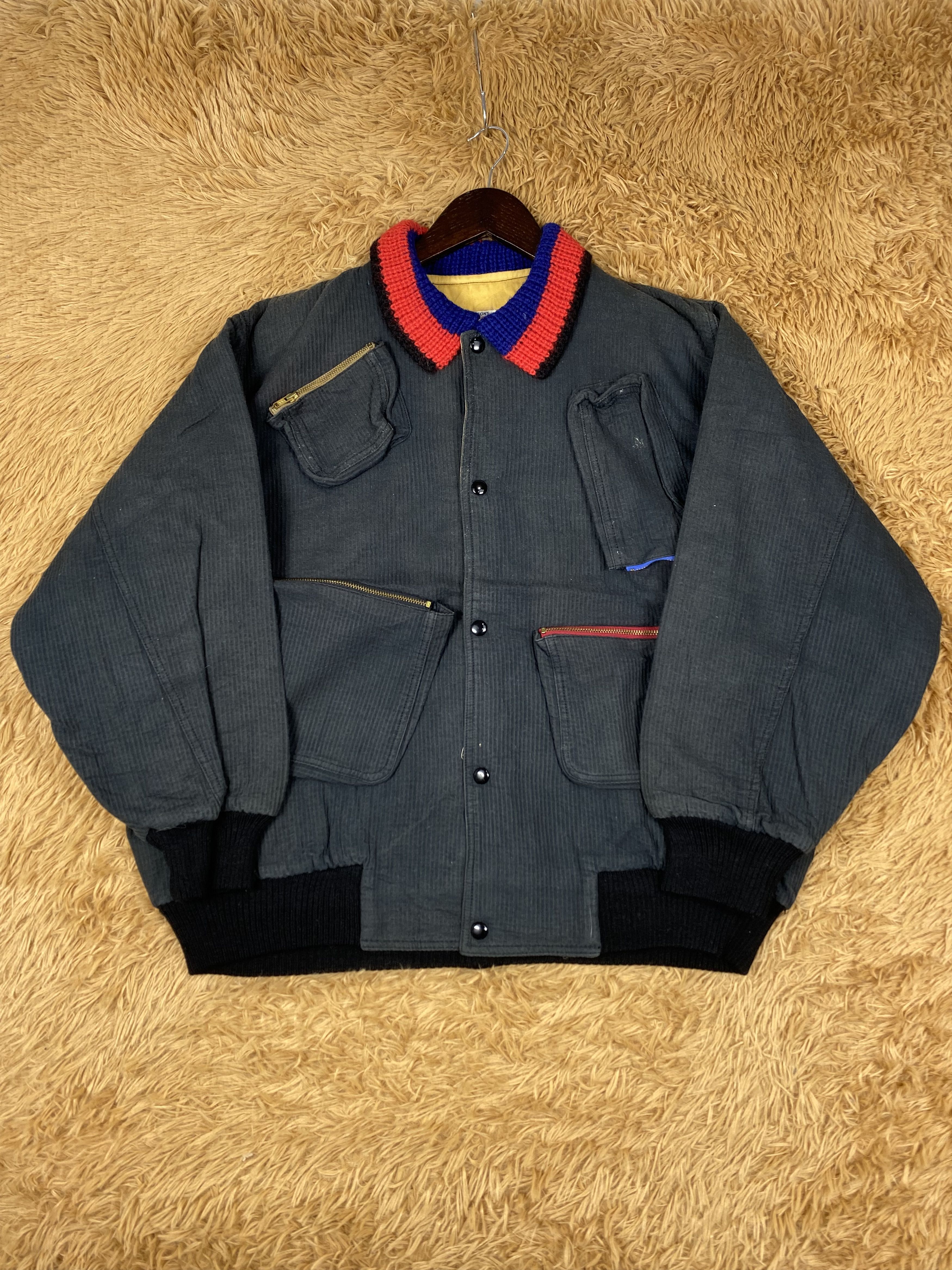 PERSON'S Vintage Person's 3D Multi pocket Jacket DJ0955 Size US XL / EU 56 / 4 - 4 Thumbnail