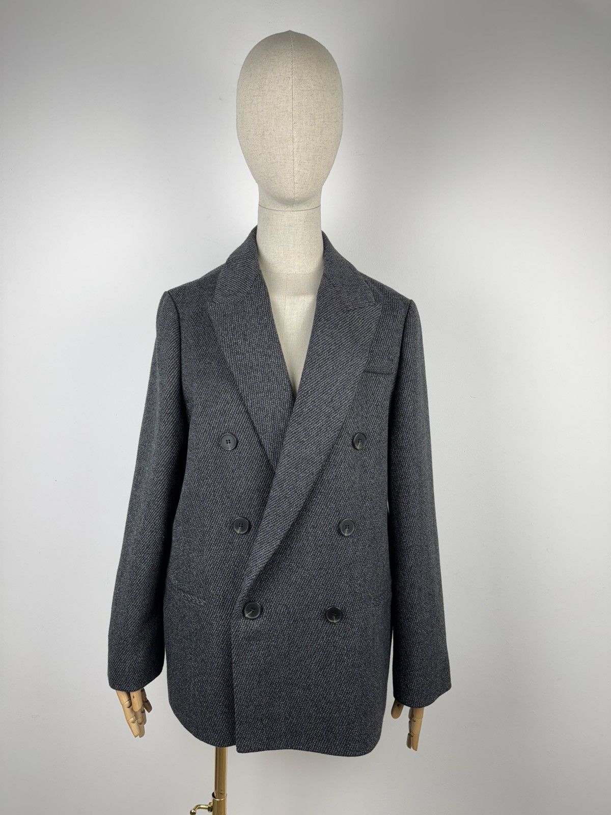 Allsaints Women’s Allsaints Rowen Ilia Blazer Double-Breasted Coat Size L / US 10 / IT 46 - 1 Thumbnail