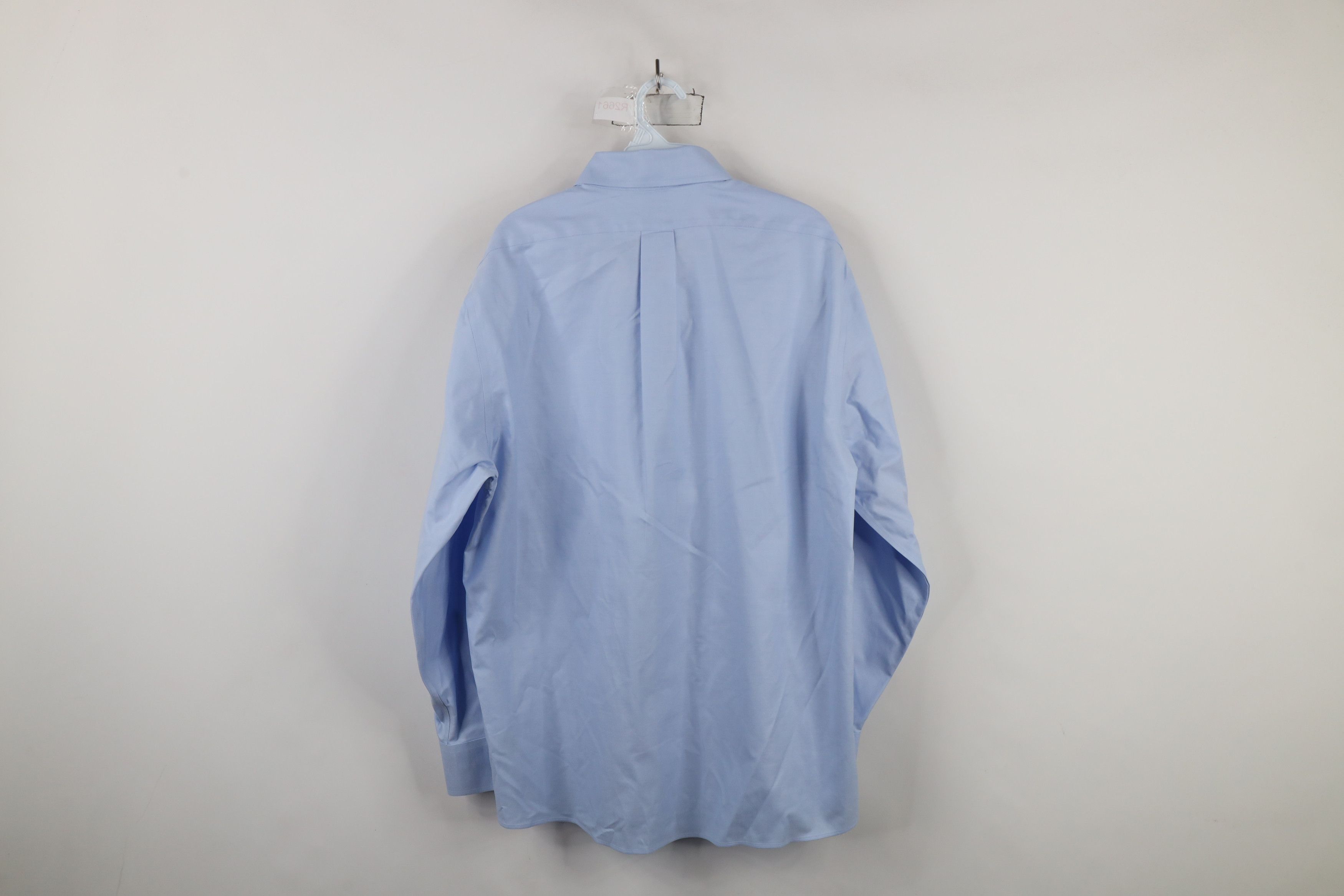 Brooks Brothers × Vintage Vintage 90s Brooks Brothers Button Down Shirt OCBD Blue Size US M / EU 48-50 / 2 - 10 Thumbnail