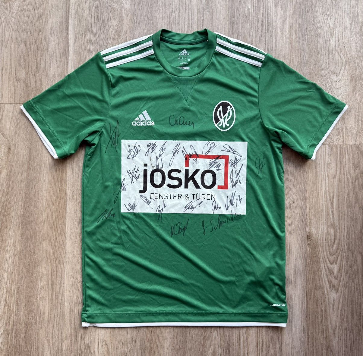 Adidas Vintage 2012 Adidas SV Ried Football T-Shirt Soccer Jersey Size US M / EU 48-50 / 2 - 1 Thumbnail